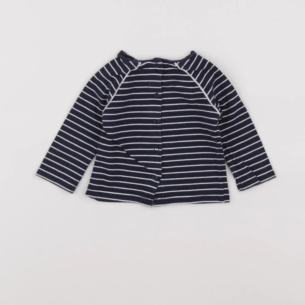 Vertbaudet - tee-shirt bleu - 3 mois