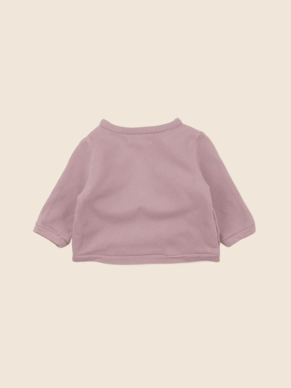 Vertbaudet - sweat rose - 3 mois