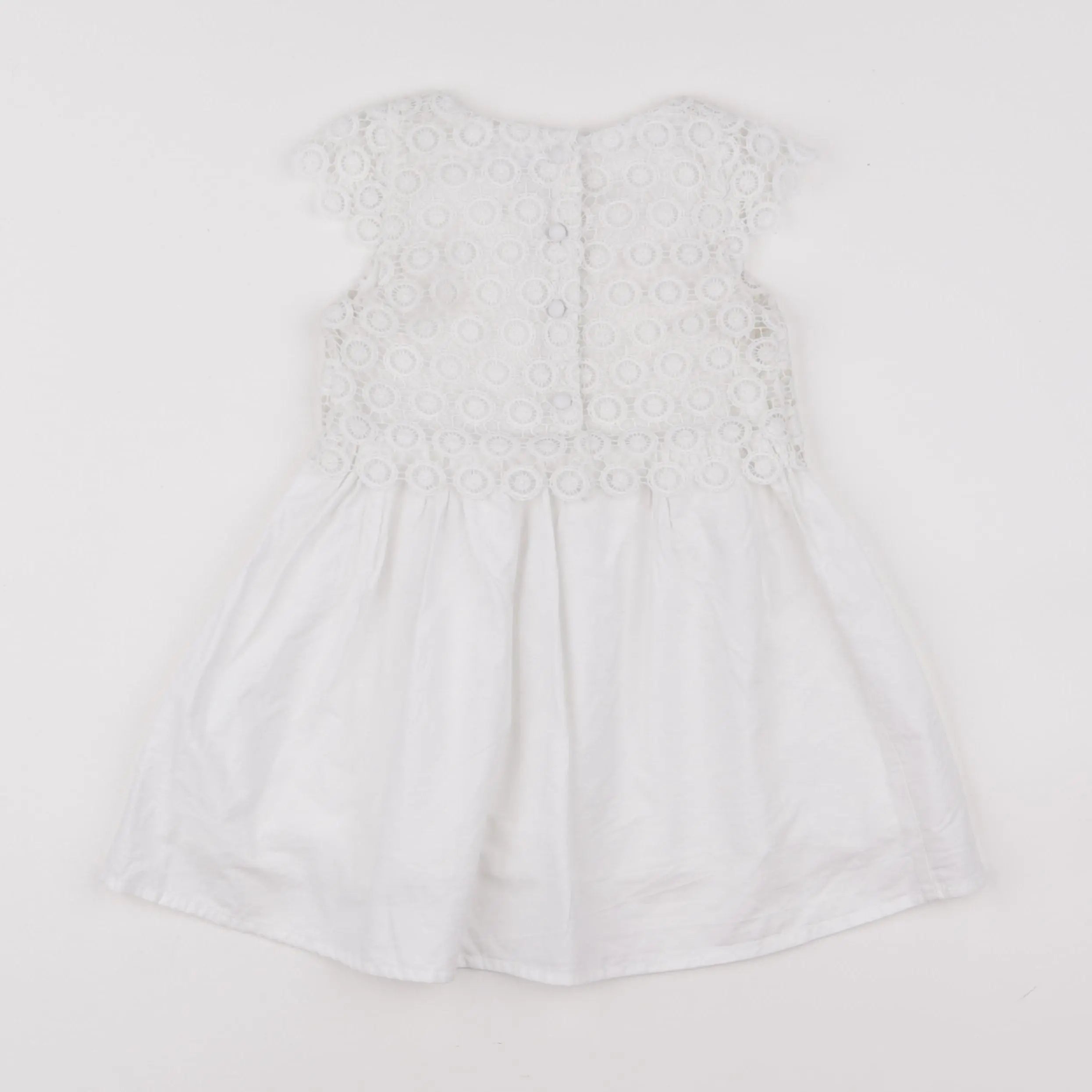 Vertbaudet - robe blanc - 3 ans