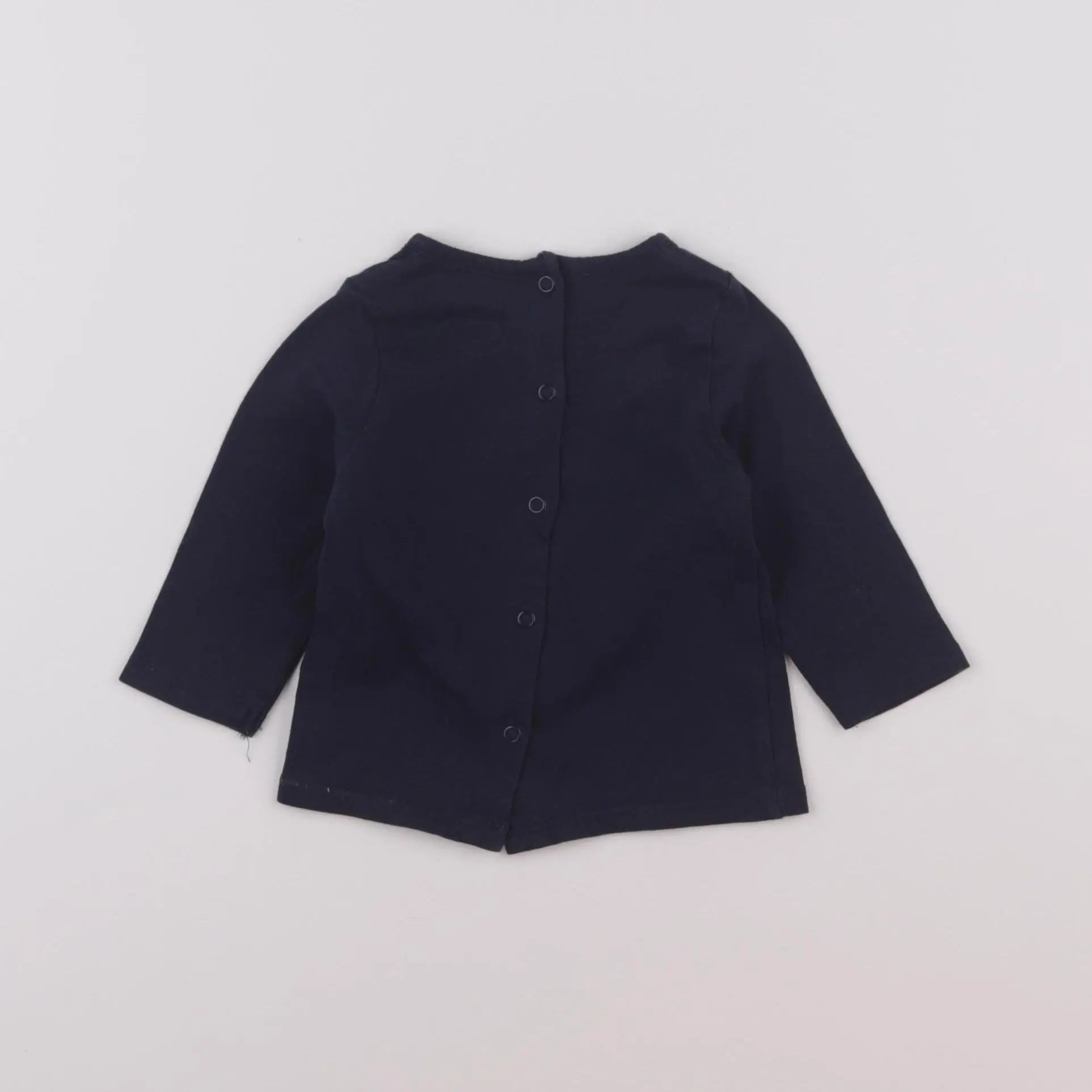 Vertbaudet - tee-shirt bleu - 3 mois