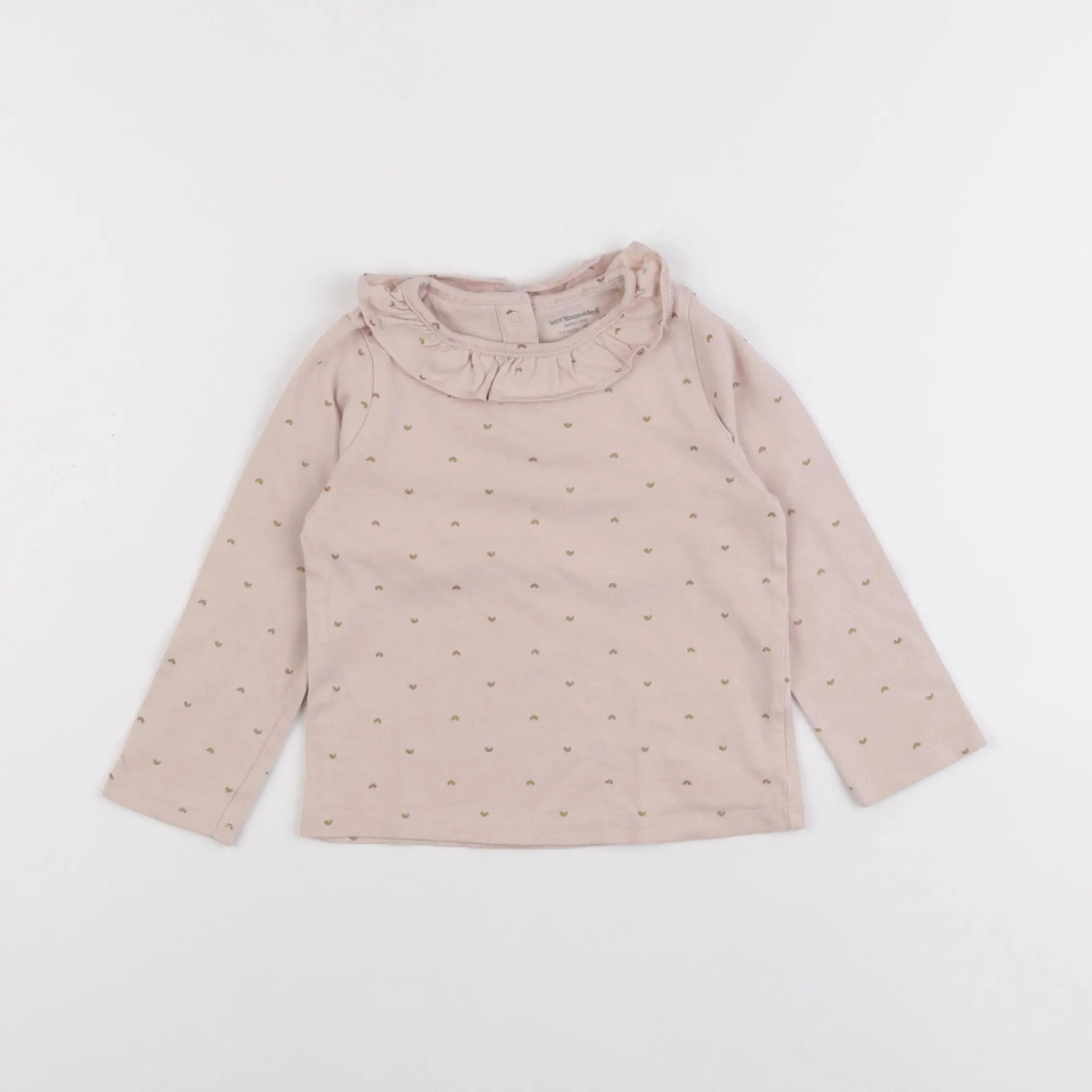 Vertbaudet - tee-shirt rose - 24 mois