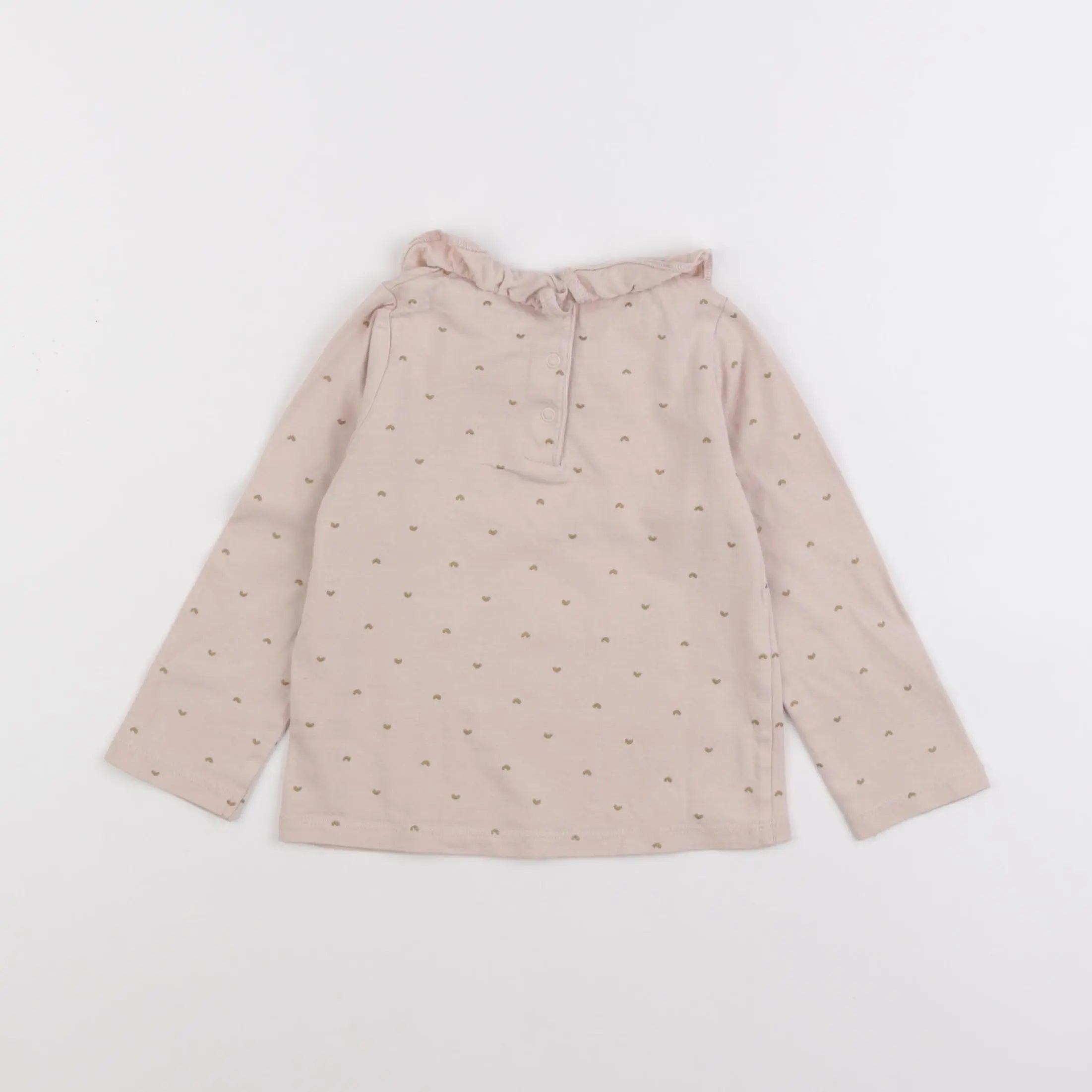 Vertbaudet - tee-shirt rose - 24 mois