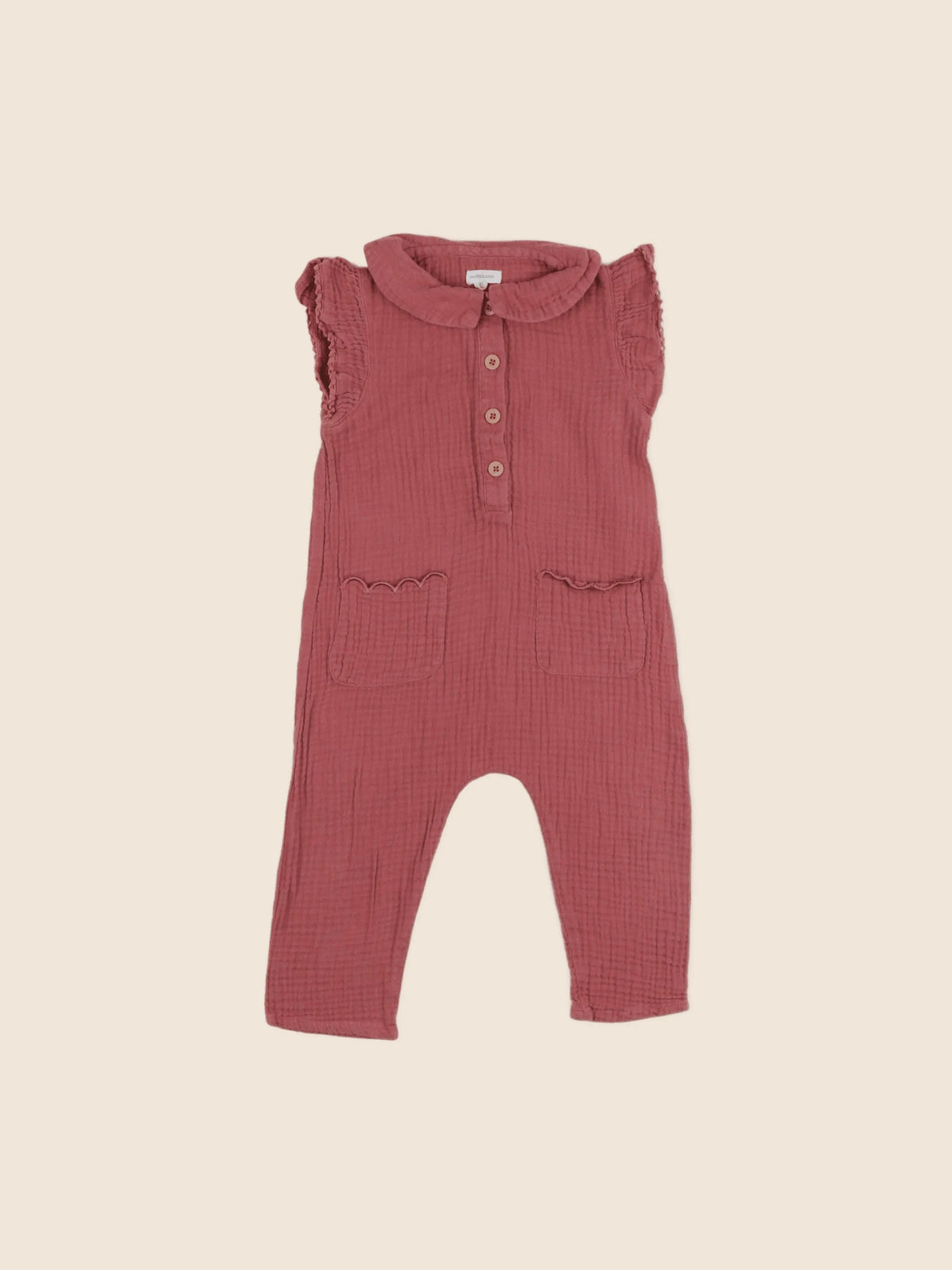 Vertbaudet - combinaison rose - 24 mois