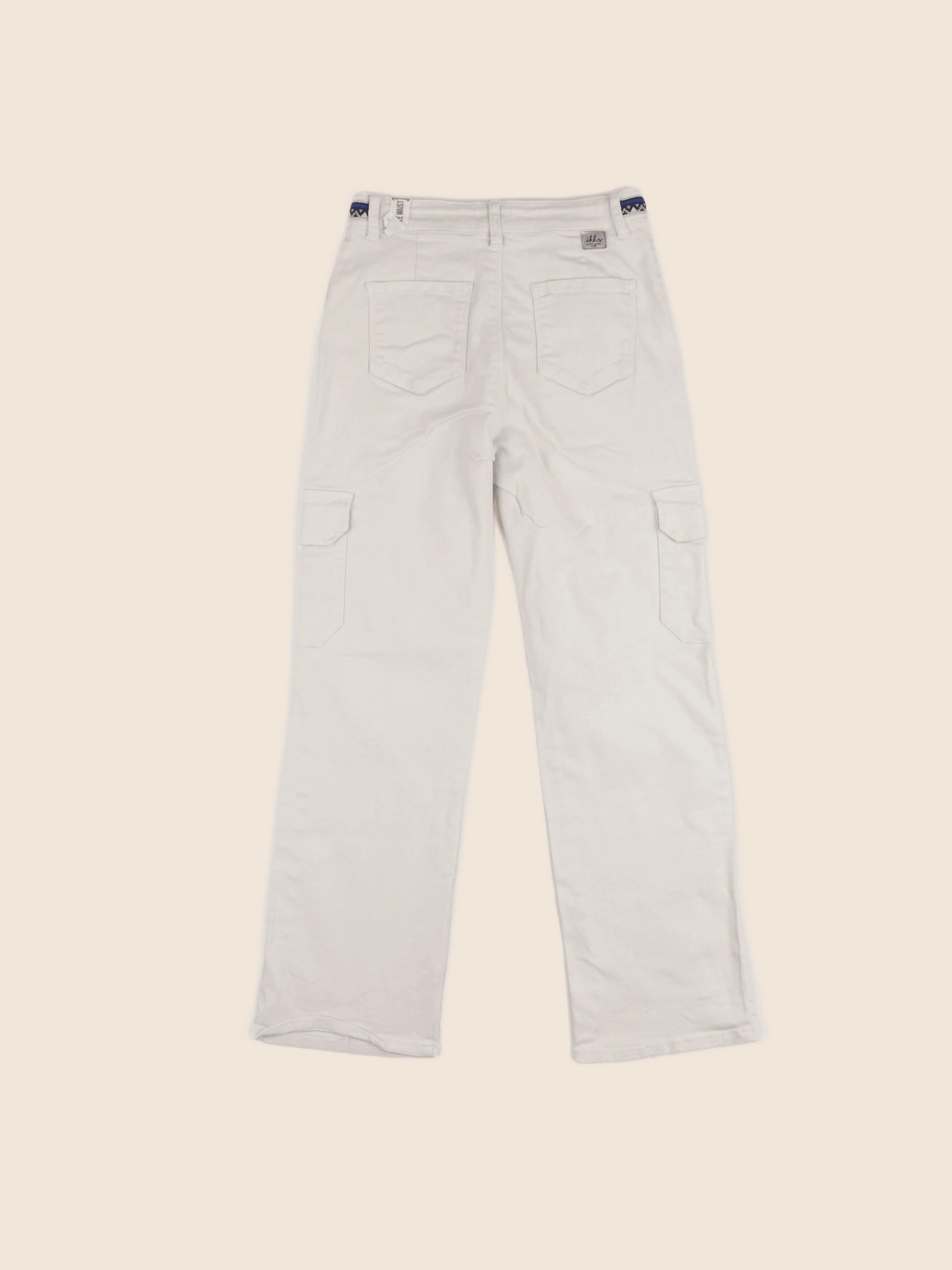 IKKS - jean beige - 12 ans