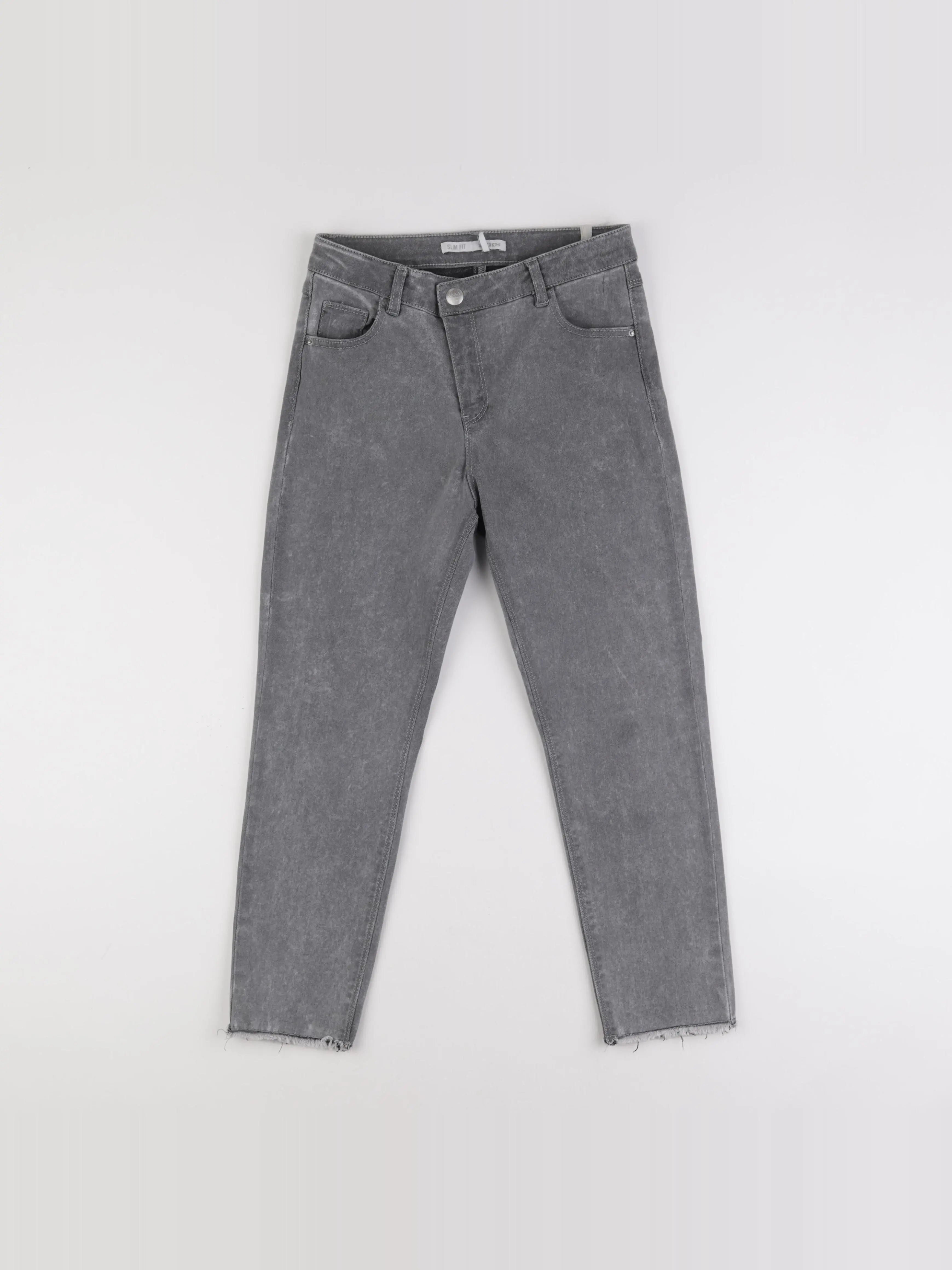 IKKS - jean gris - 12 ans