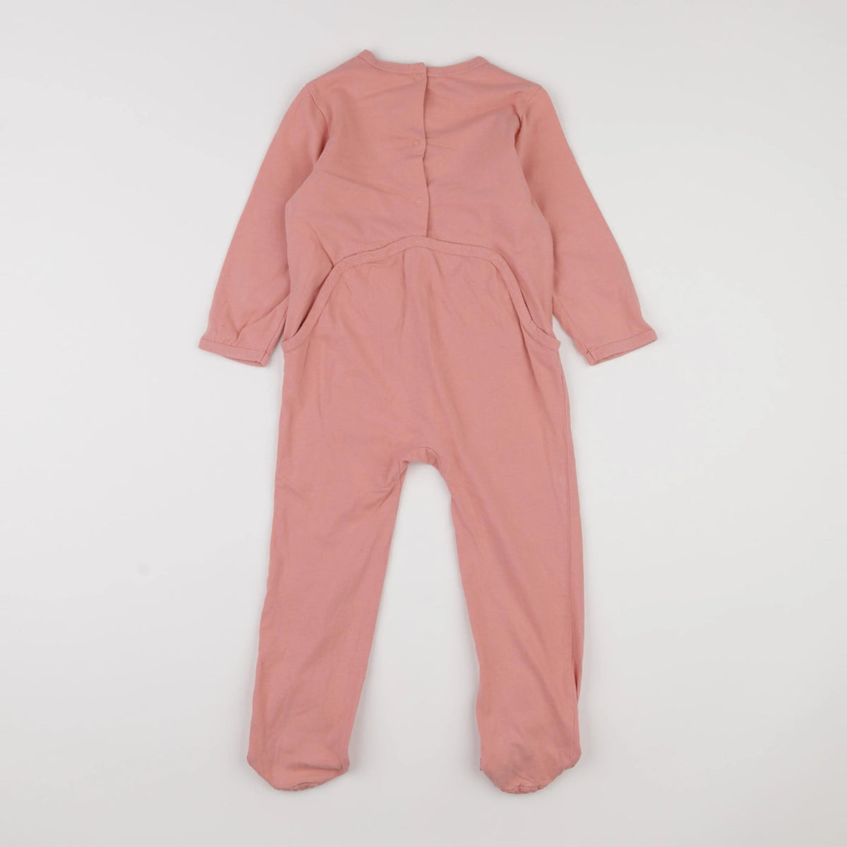 Vertbaudet - pyjama coton rose - 36 mois