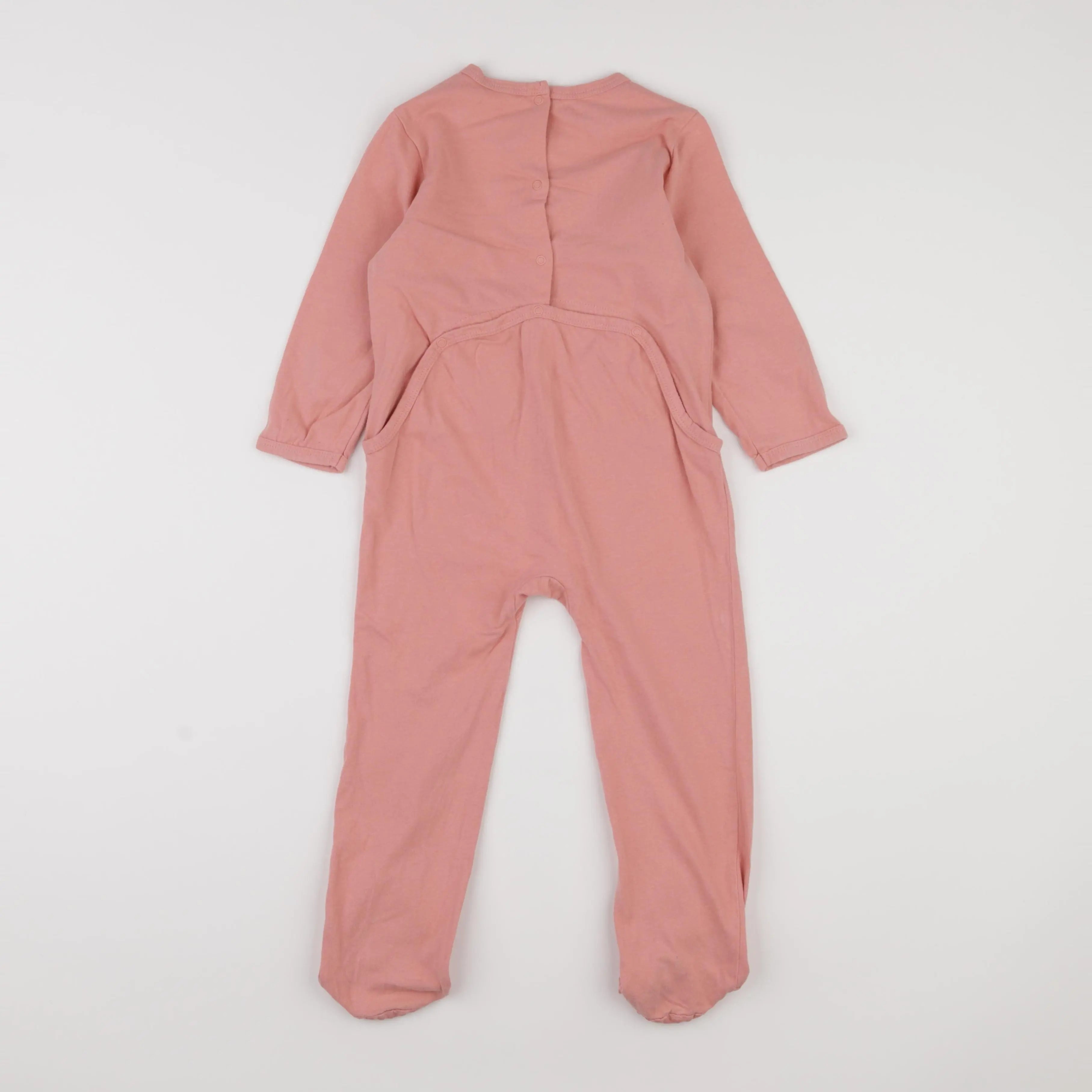 Vertbaudet - pyjama coton rose - 36 mois