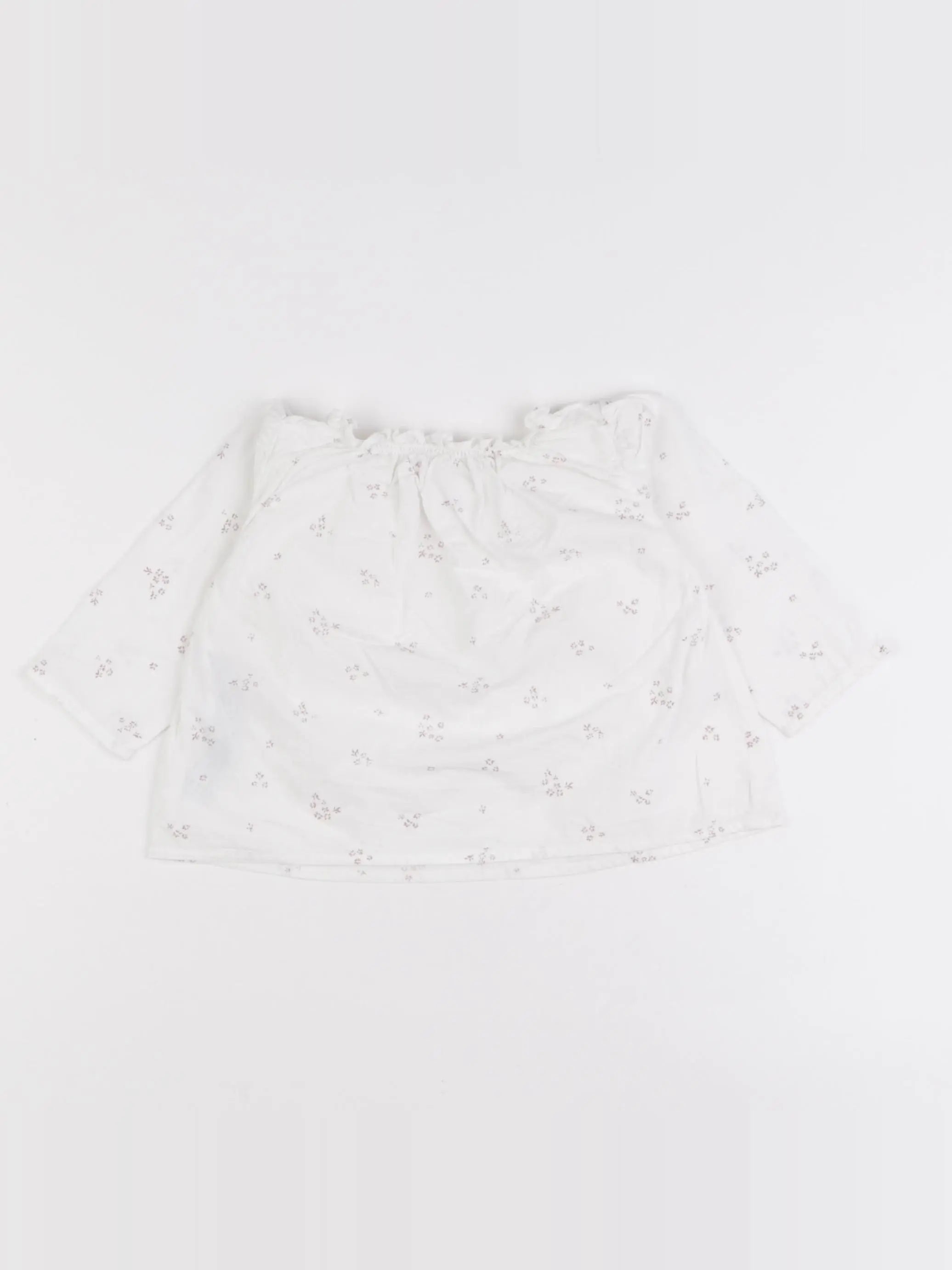 Zara - blouse blanc - 3/6 mois