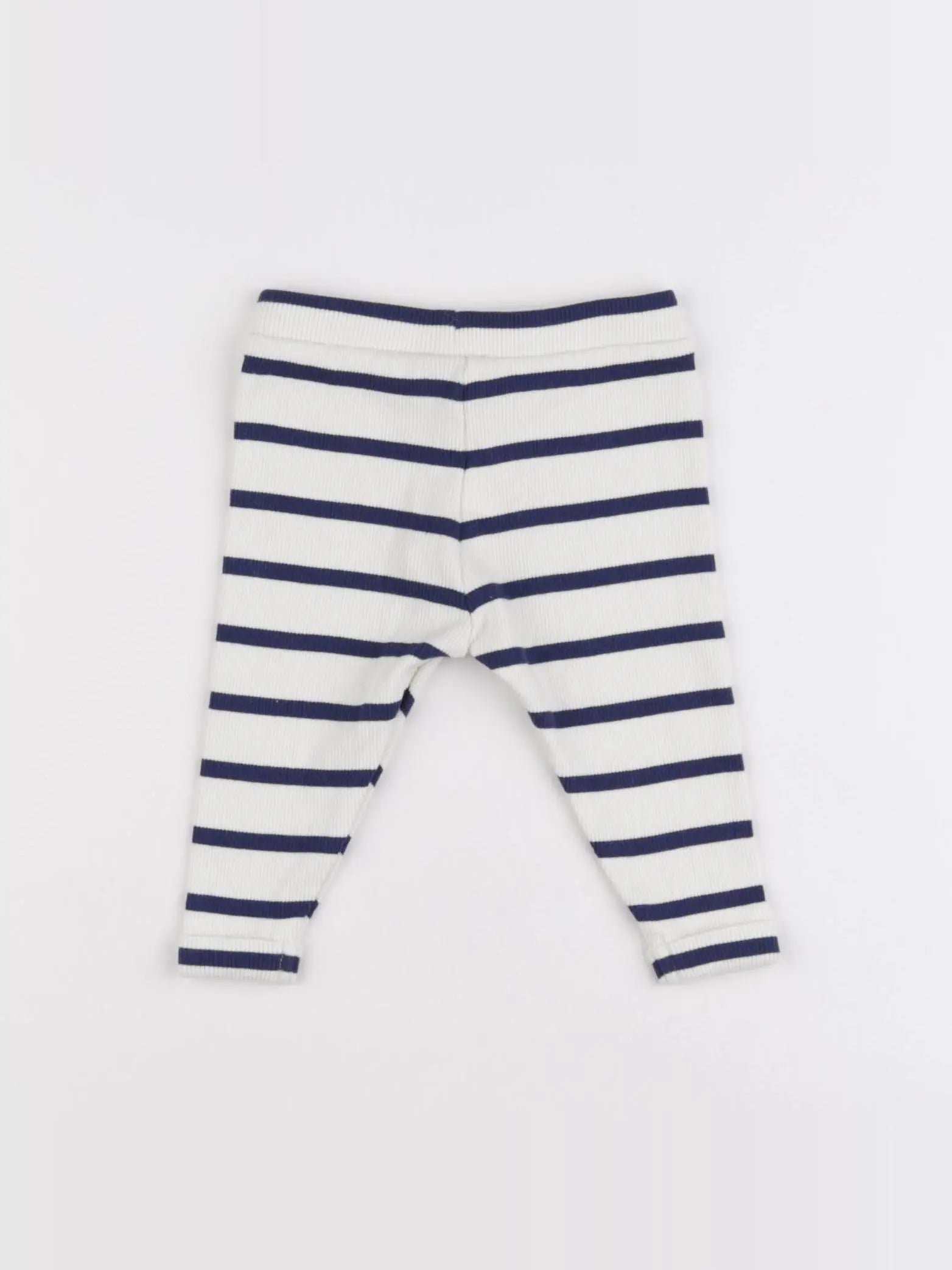 Tape à l'oeil - legging blanc, bleu - 6 mois