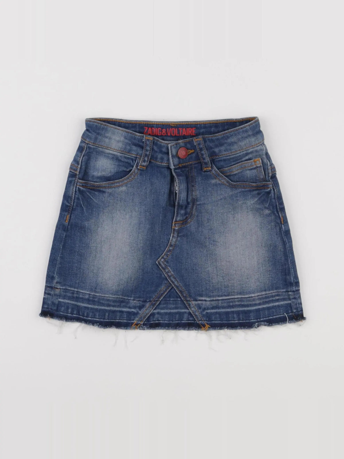 Zadig & Voltaire - jupe bleu - 6 ans