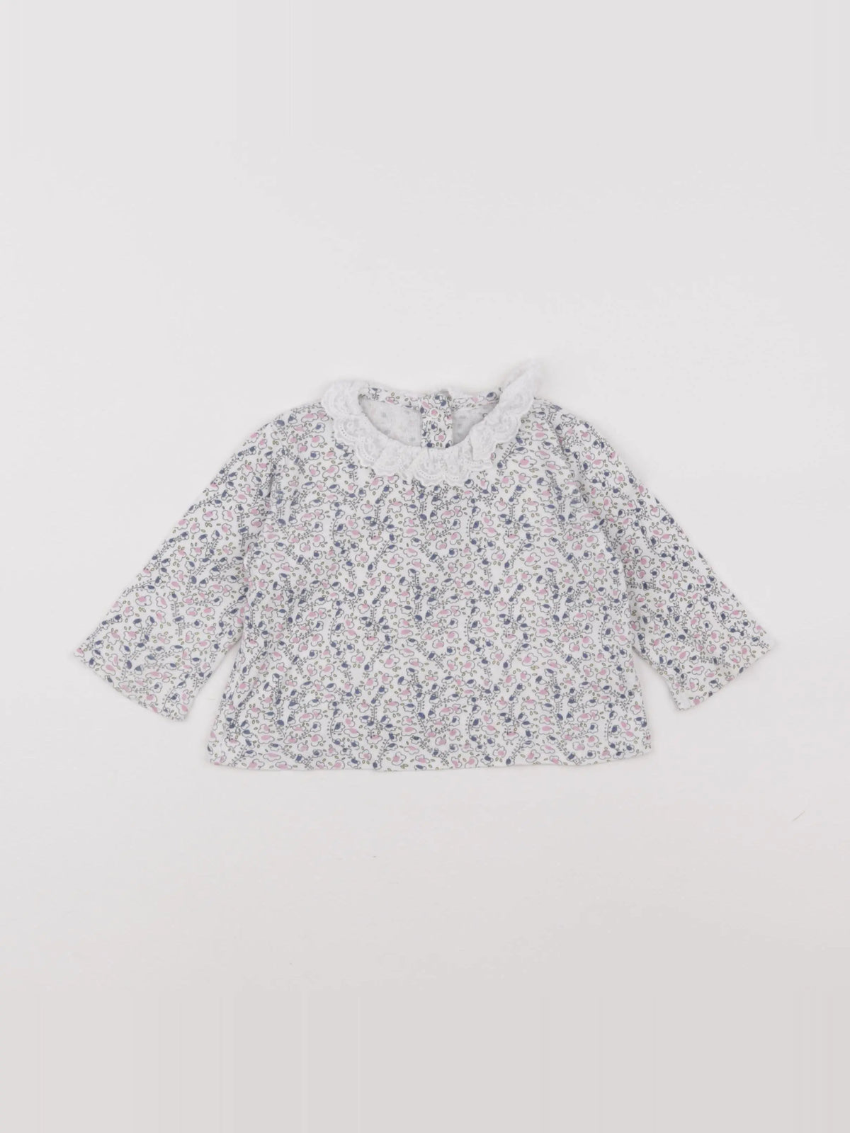 Cyrillus - tee-shirt rose - 9 mois