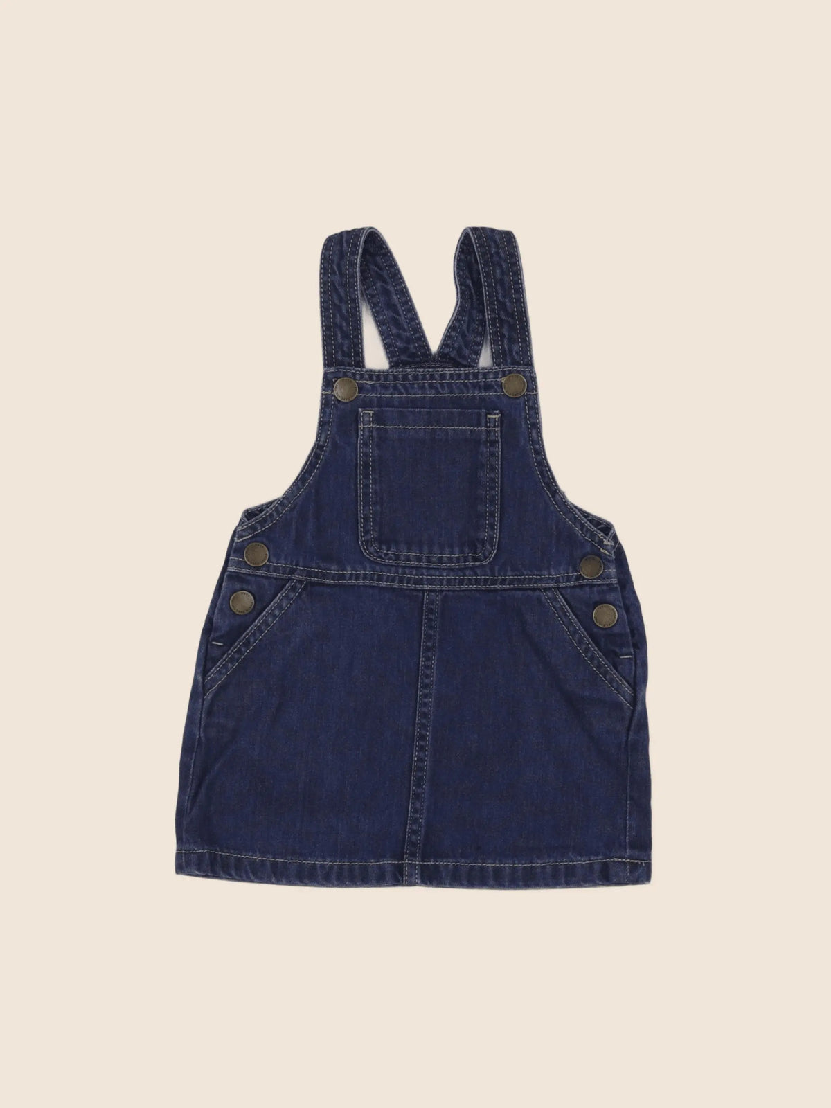 Next - robe bleu - 12/18 mois