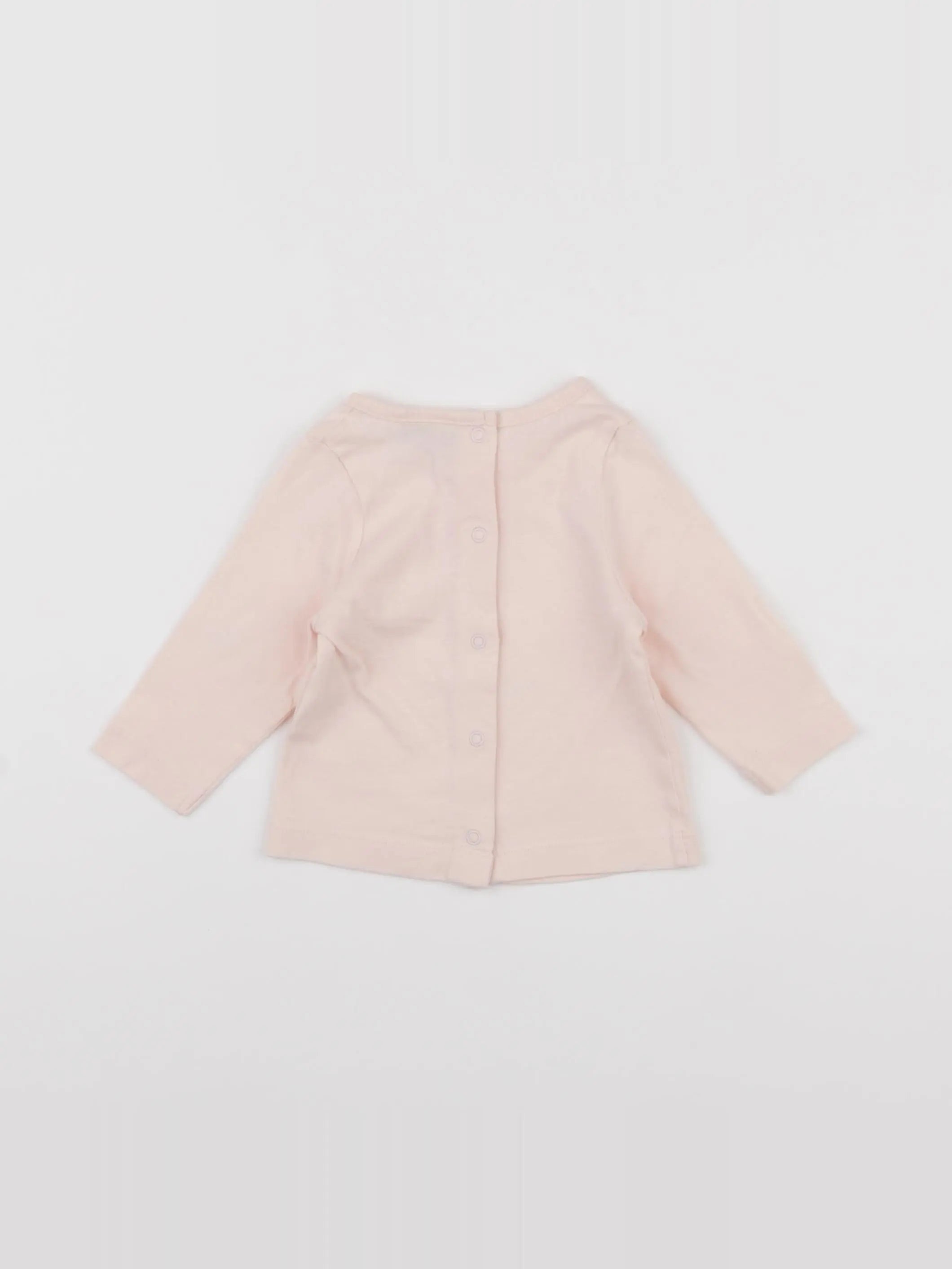 Tape à l'oeil - tee-shirt rose - 3 mois