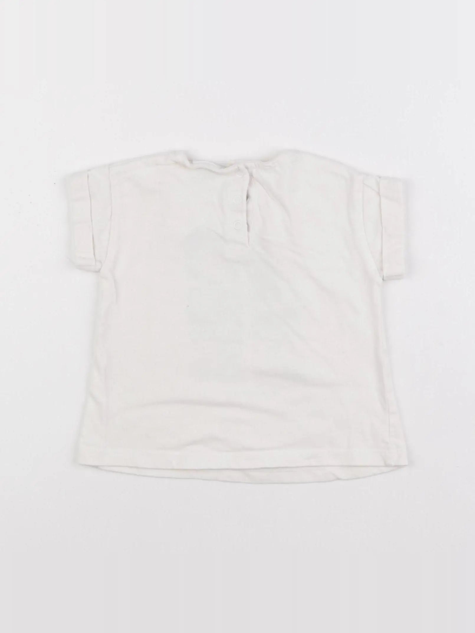 Tape à l'oeil - tee-shirt blanc - 12 mois