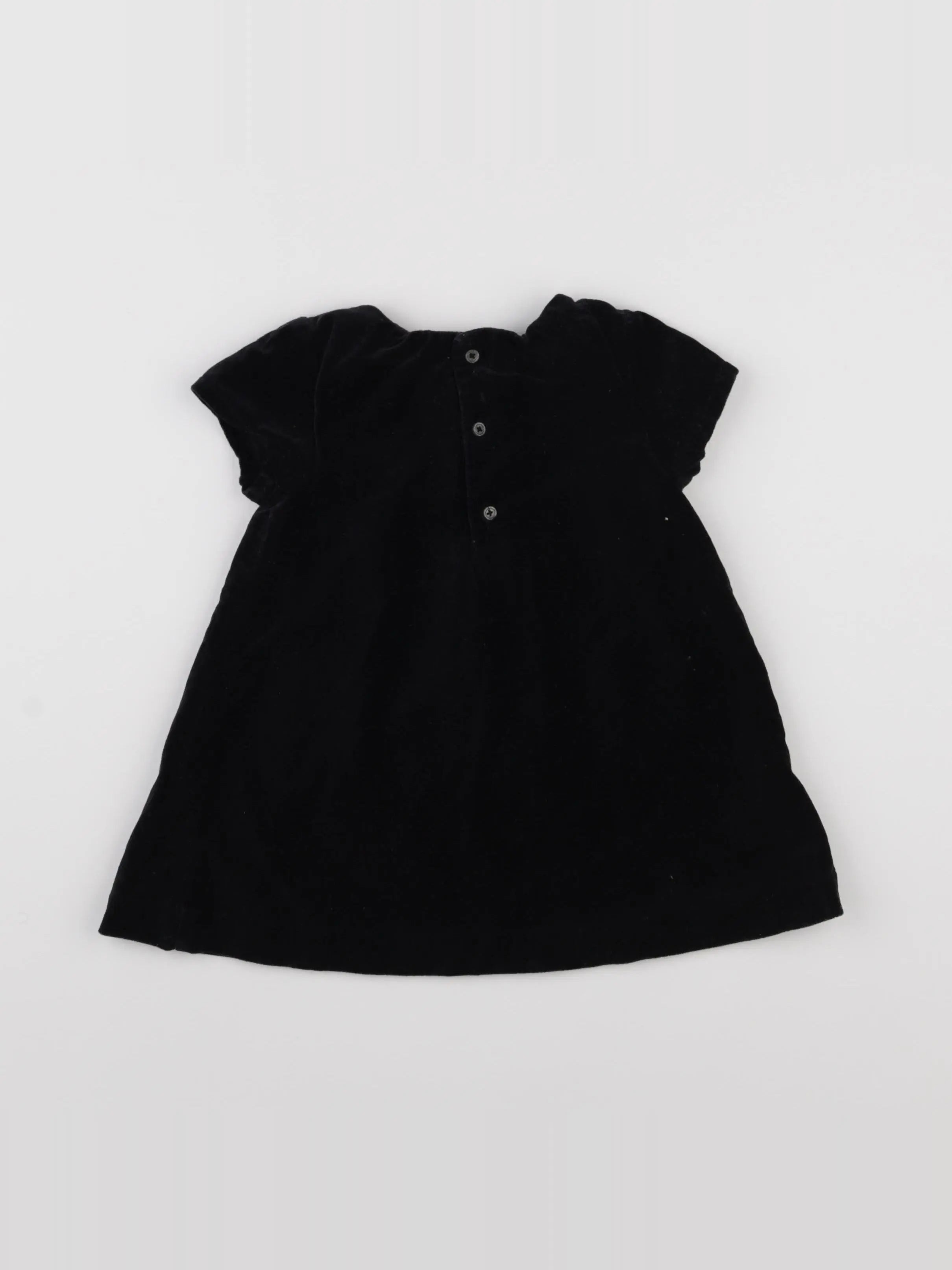 Boutchou - robe noir - 12 mois