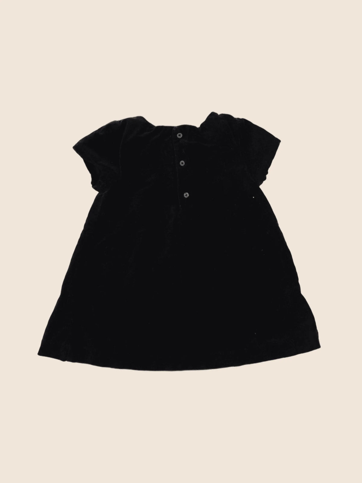 Boutchou - robe noir - 12 mois