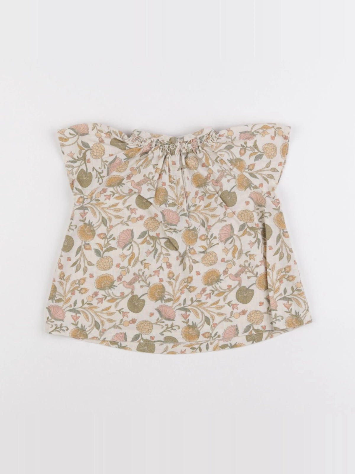 Tape à l'oeil - blouse vert - 12 mois