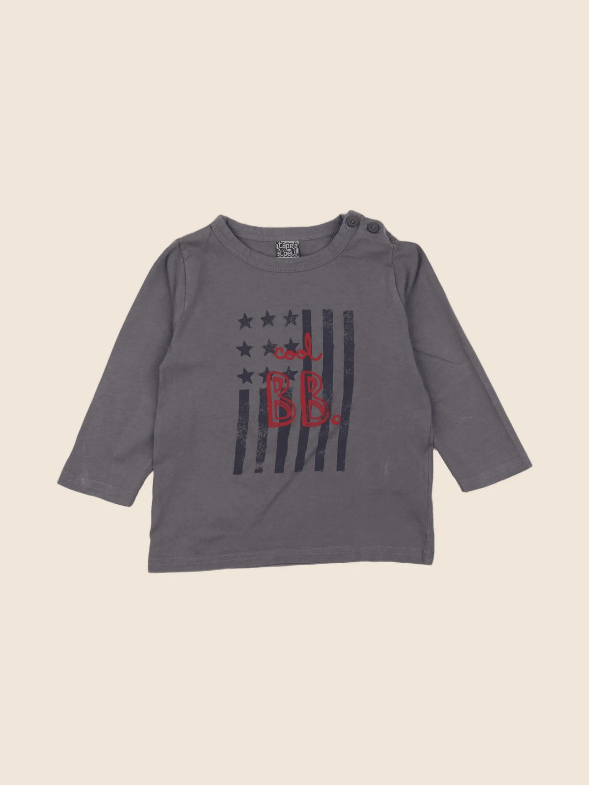 Tape à l'oeil - tee-shirt gris - 18 mois