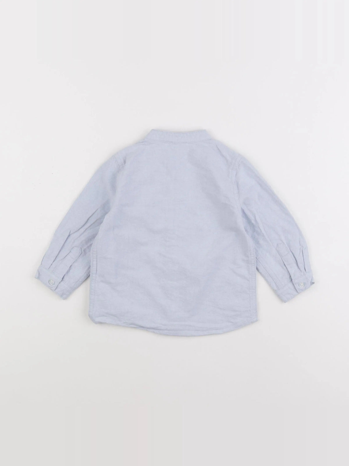 Boutchou - chemise bleu - 18 mois