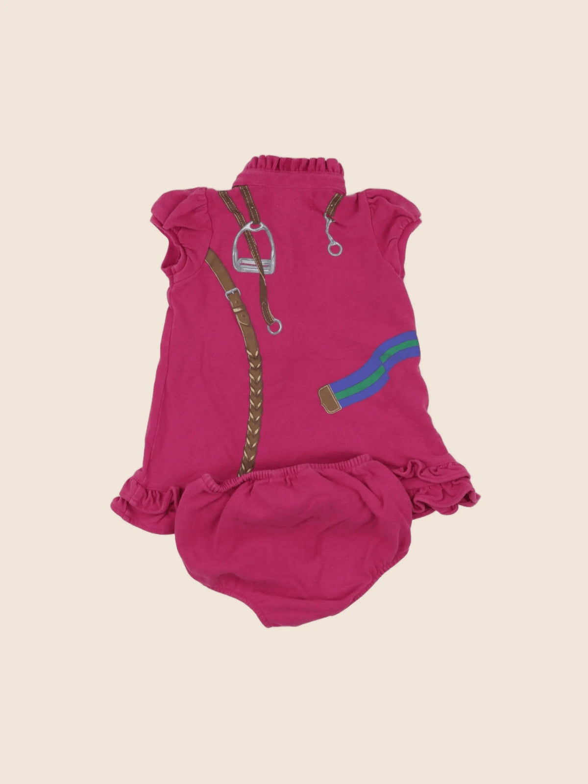 Ralph Lauren - robe rose - 9 mois