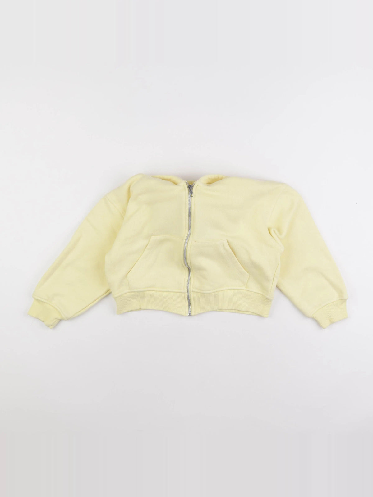 Zara - sweat jaune - 8/9 ans