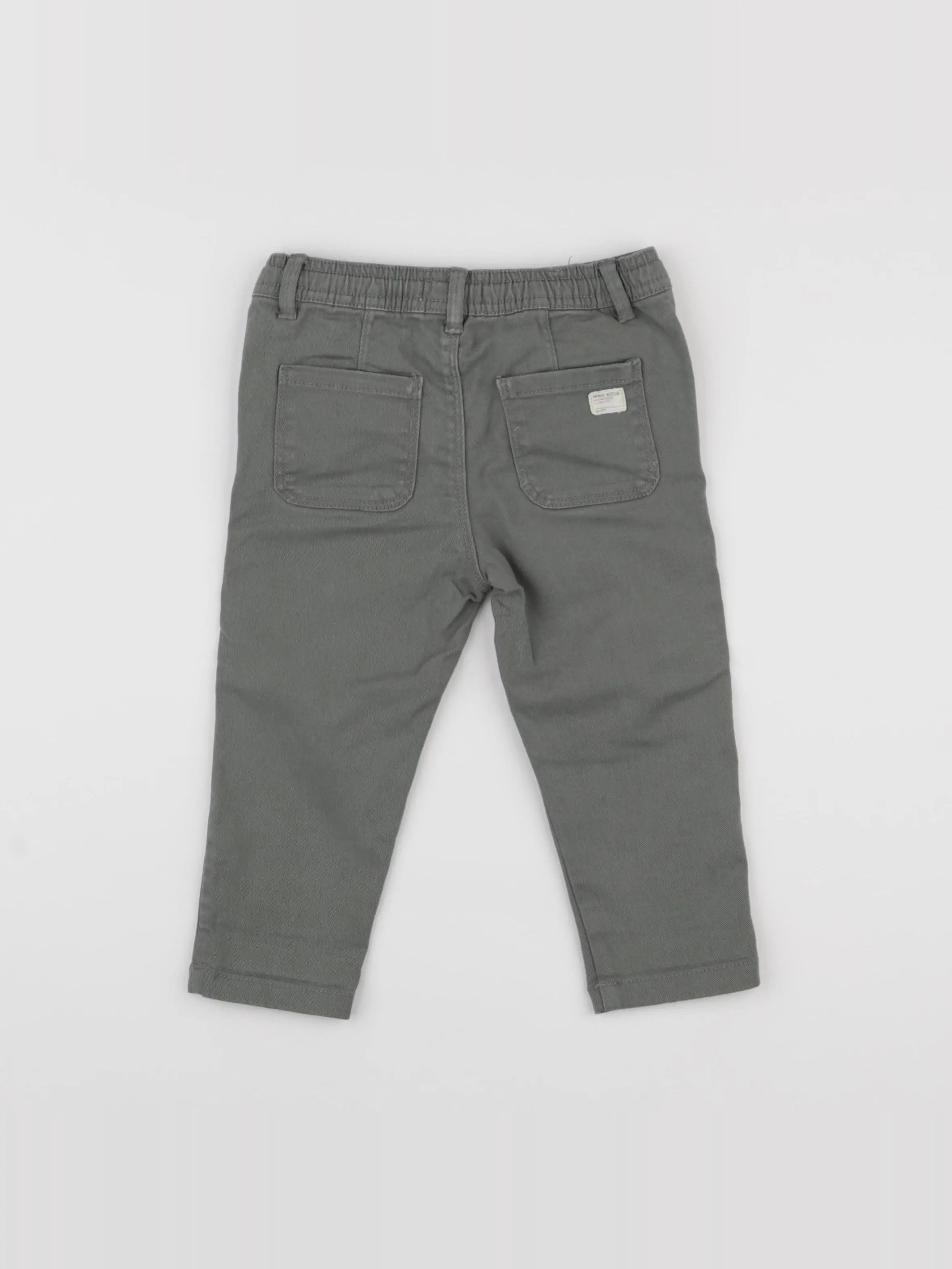 Mango - pantalon vert - 12/18 mois