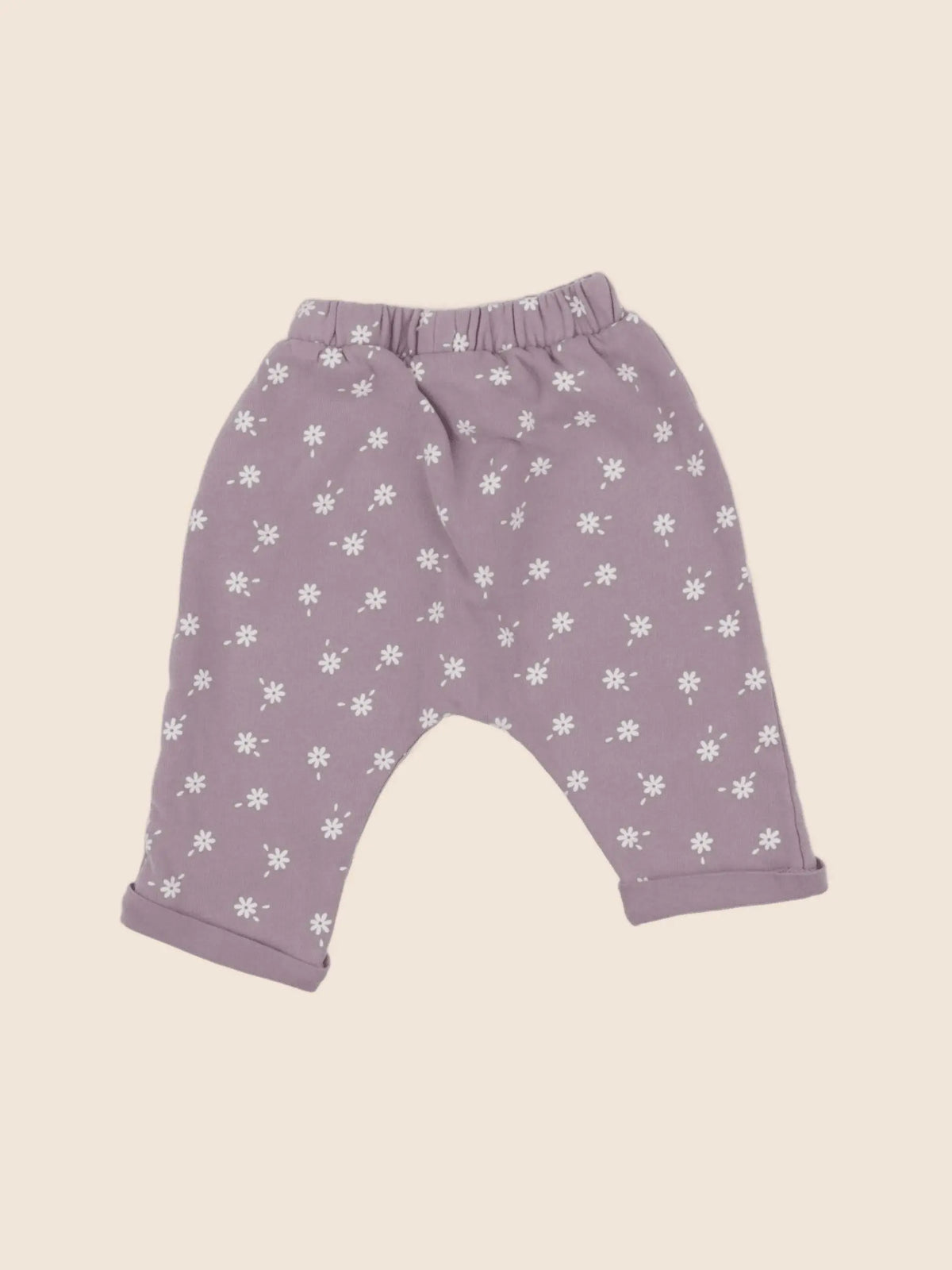 Vertbaudet - pantalon violet - 3 mois