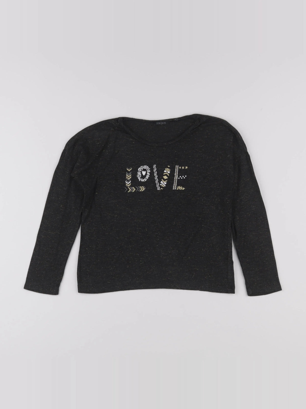 IKKS - tee-shirt gris - 6 ans