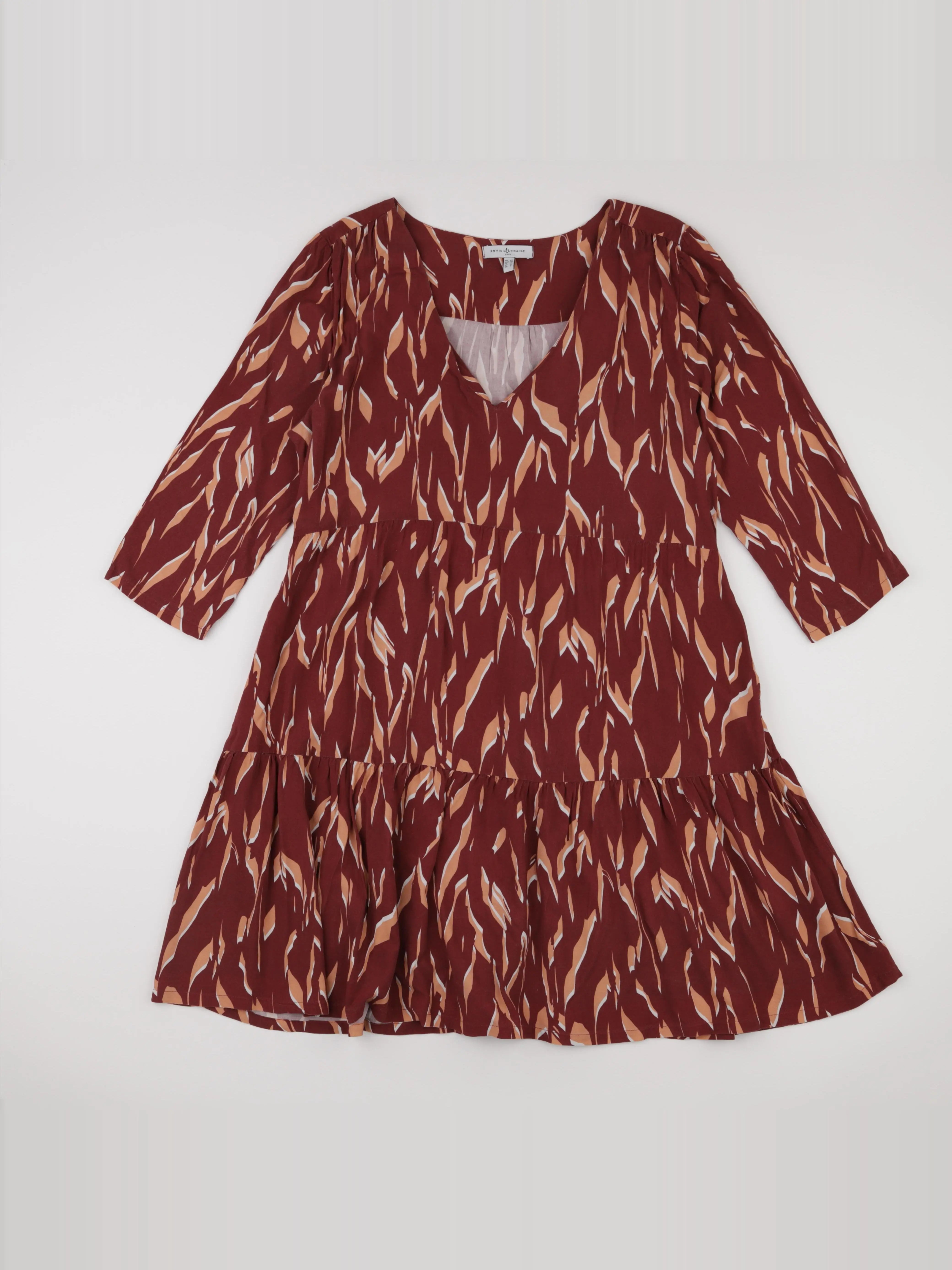 Envie de fraise - robe grossesse rouge - 40