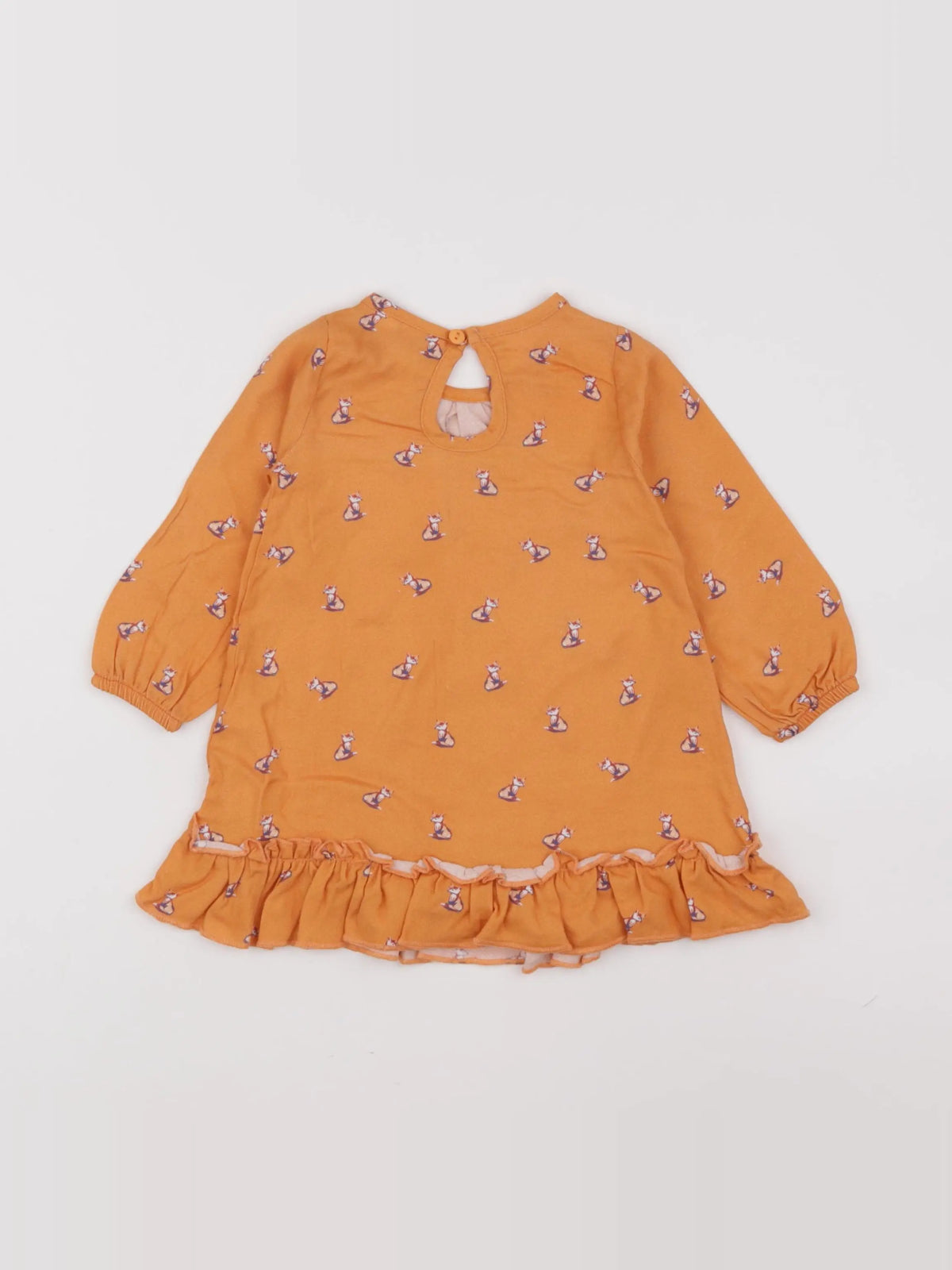 Iglo + Indi - robe orange - 24/36 mois