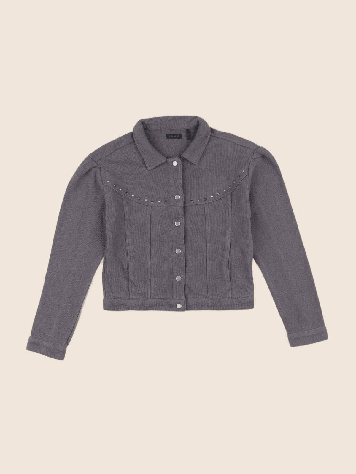 IKKS - veste gris - 8 ans