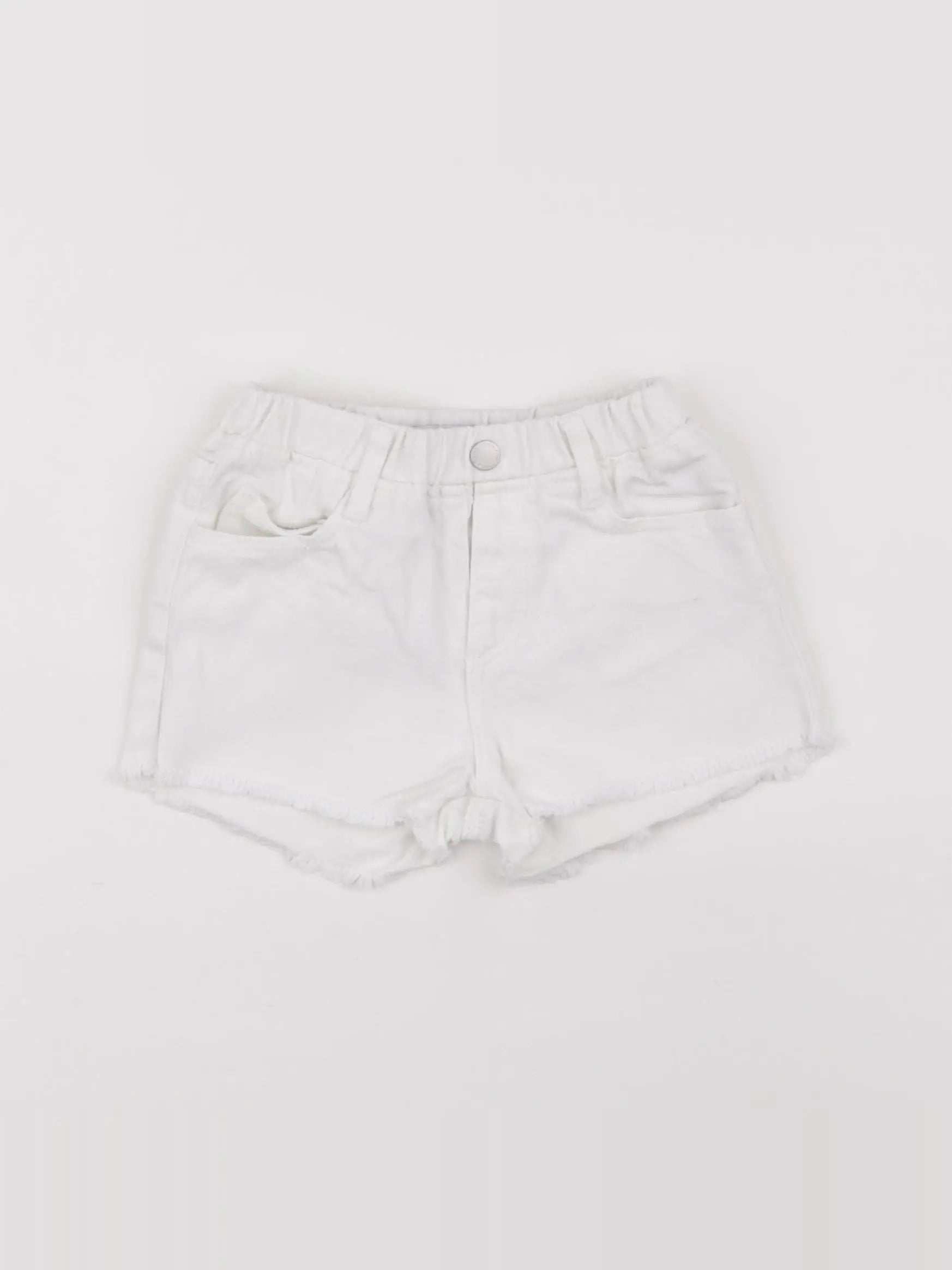 Zara - short blanc - 9/12 mois