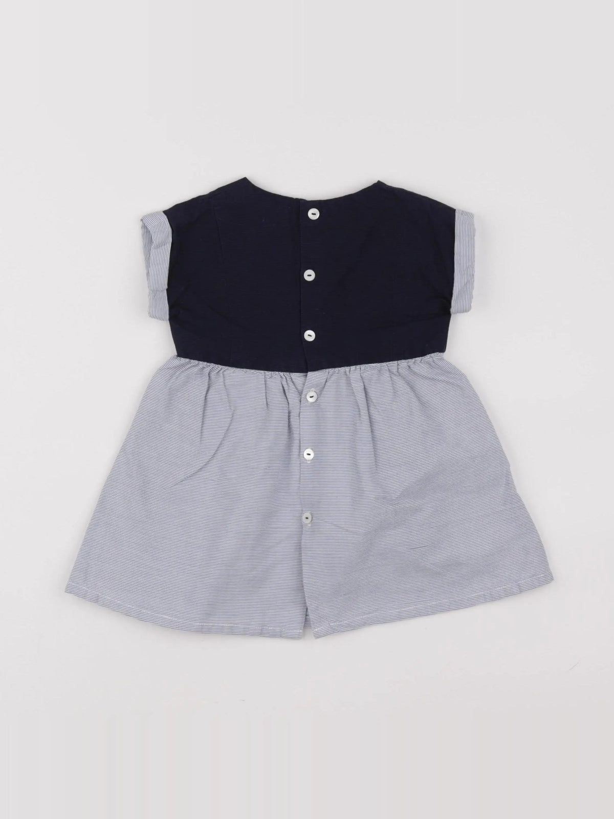 Jacadi - robe bleu - 12 mois