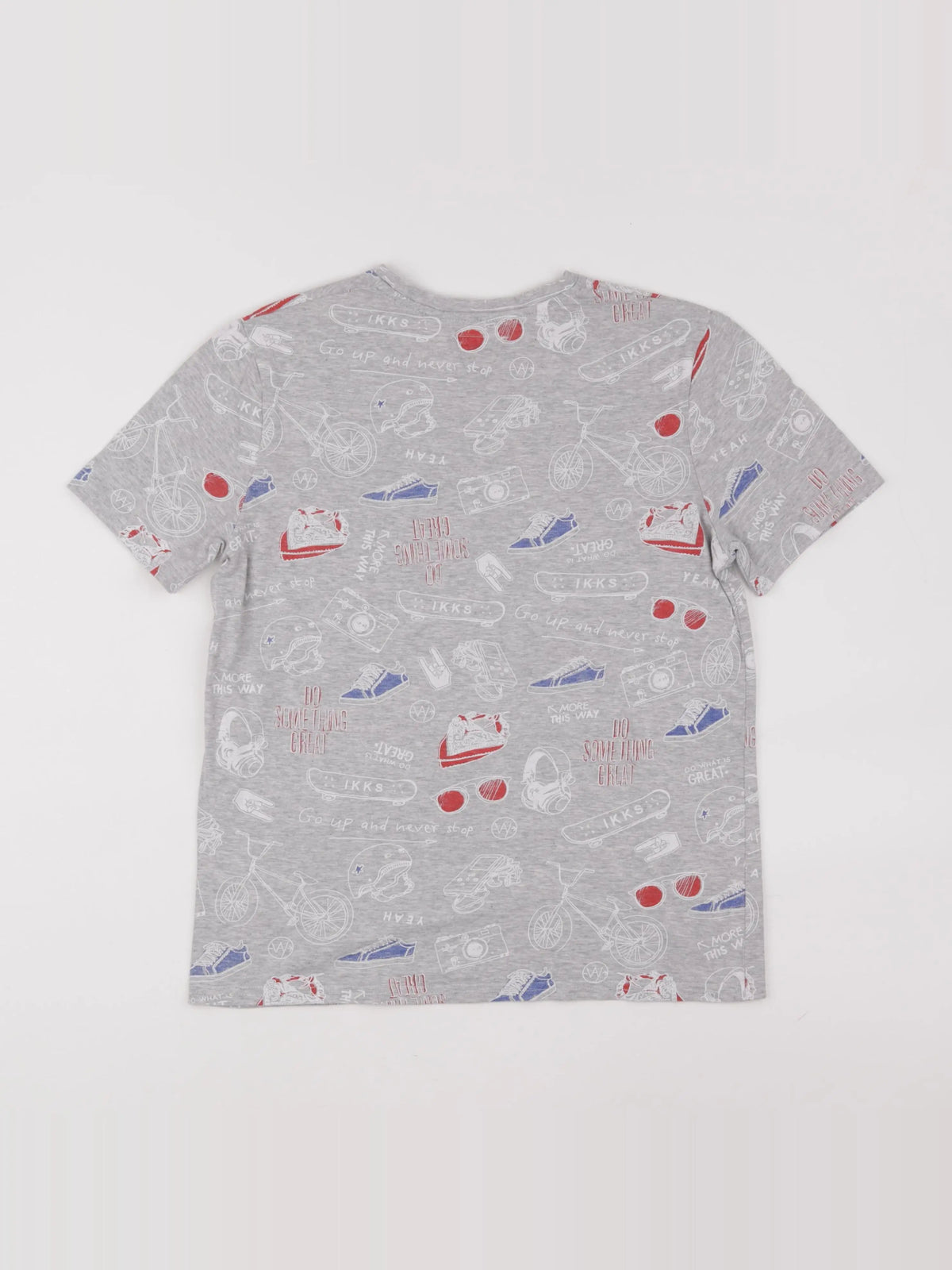 IKKS - tee-shirt gris - 14 ans
