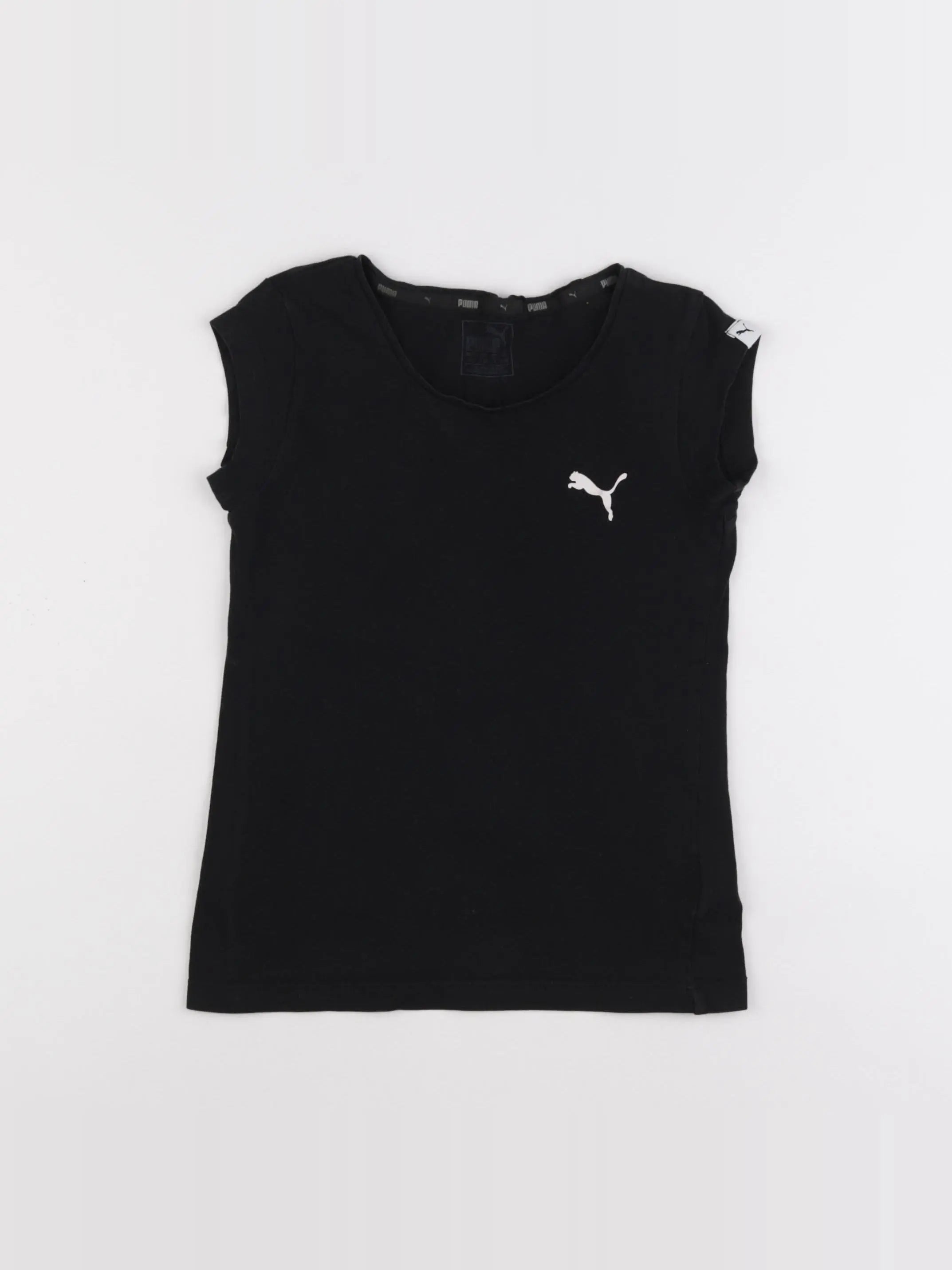 Puma - tee-shirt noir - 7/8 ans