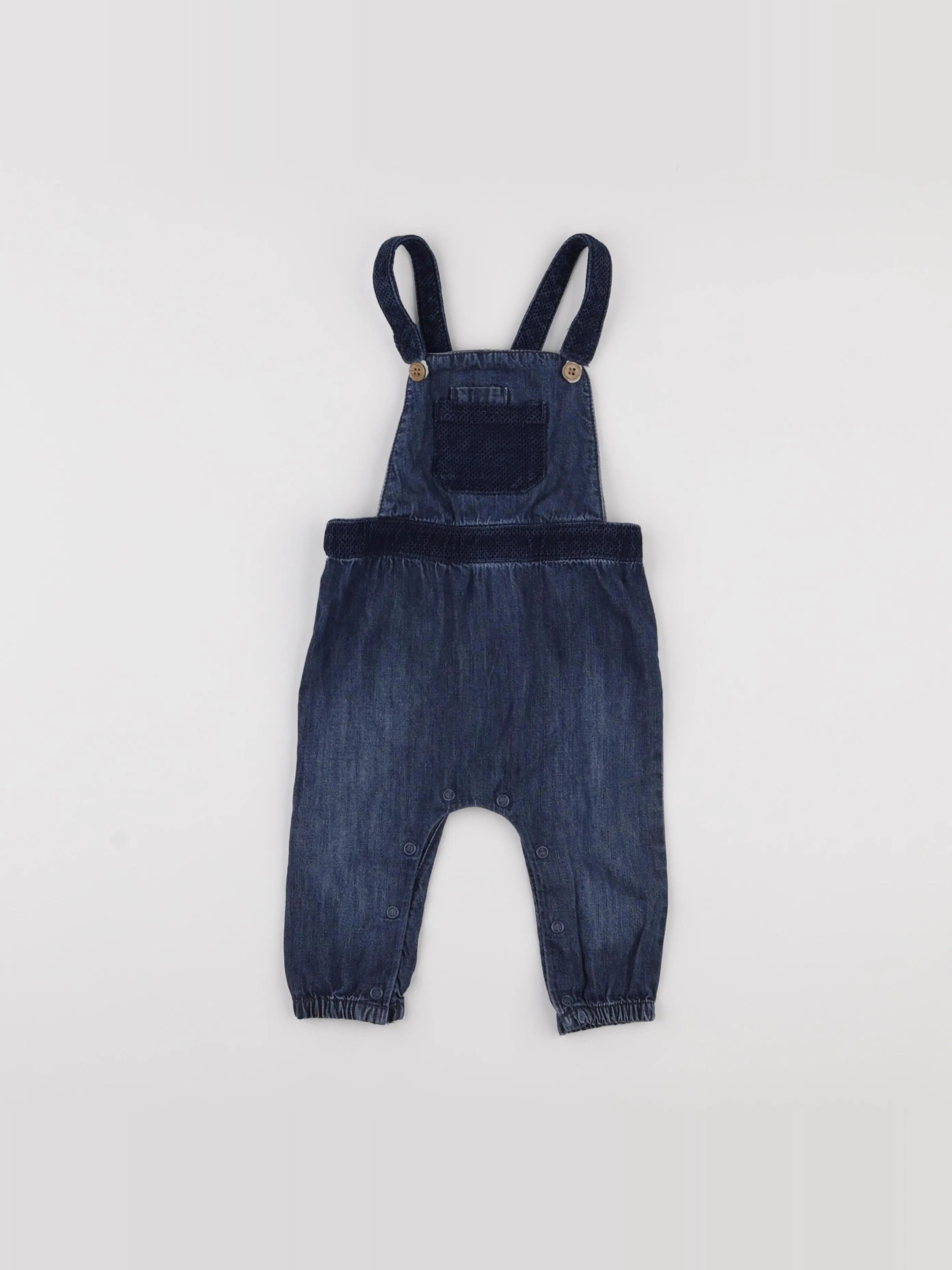 Next - combinaison bleu - 6/9 mois