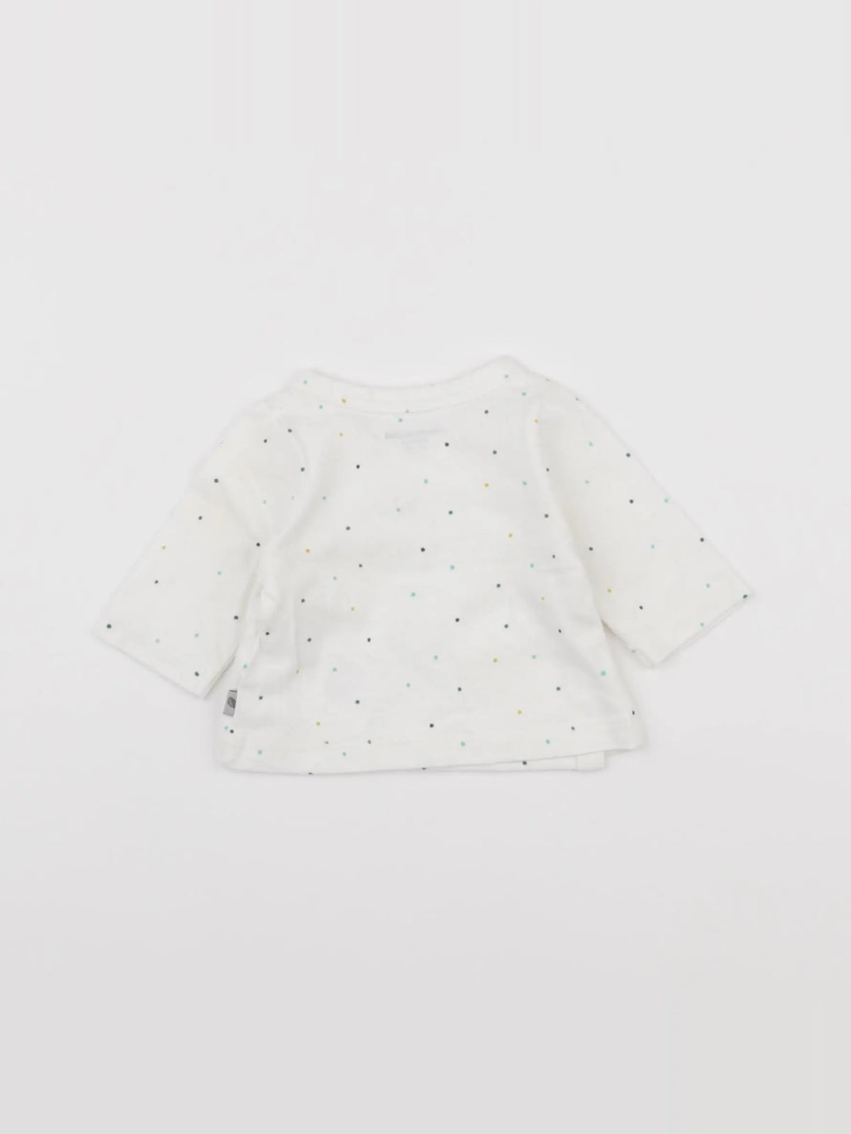 Vertbaudet - tee-shirt beige - 0 mois