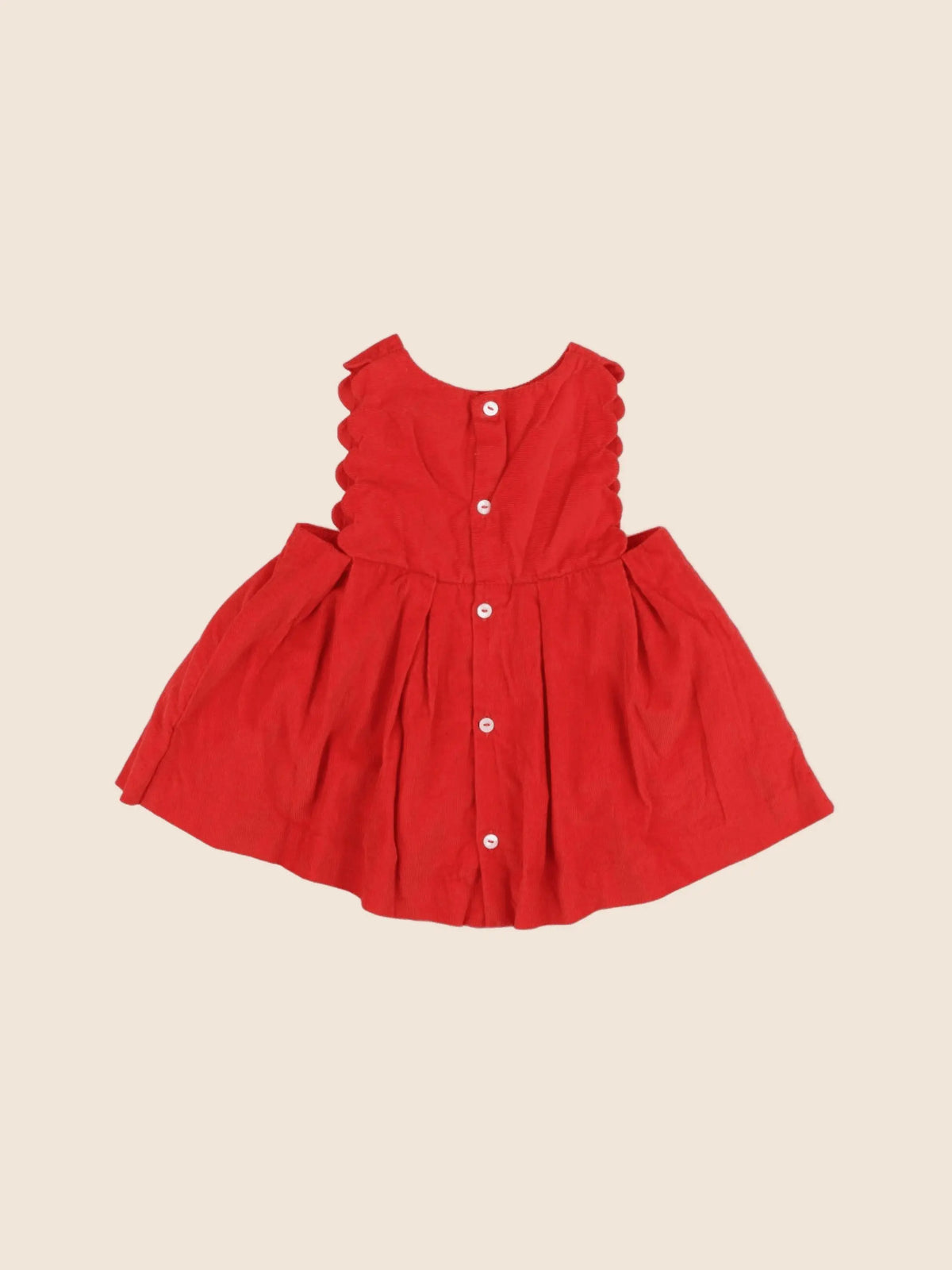 Jacadi - robe rouge - 6 mois