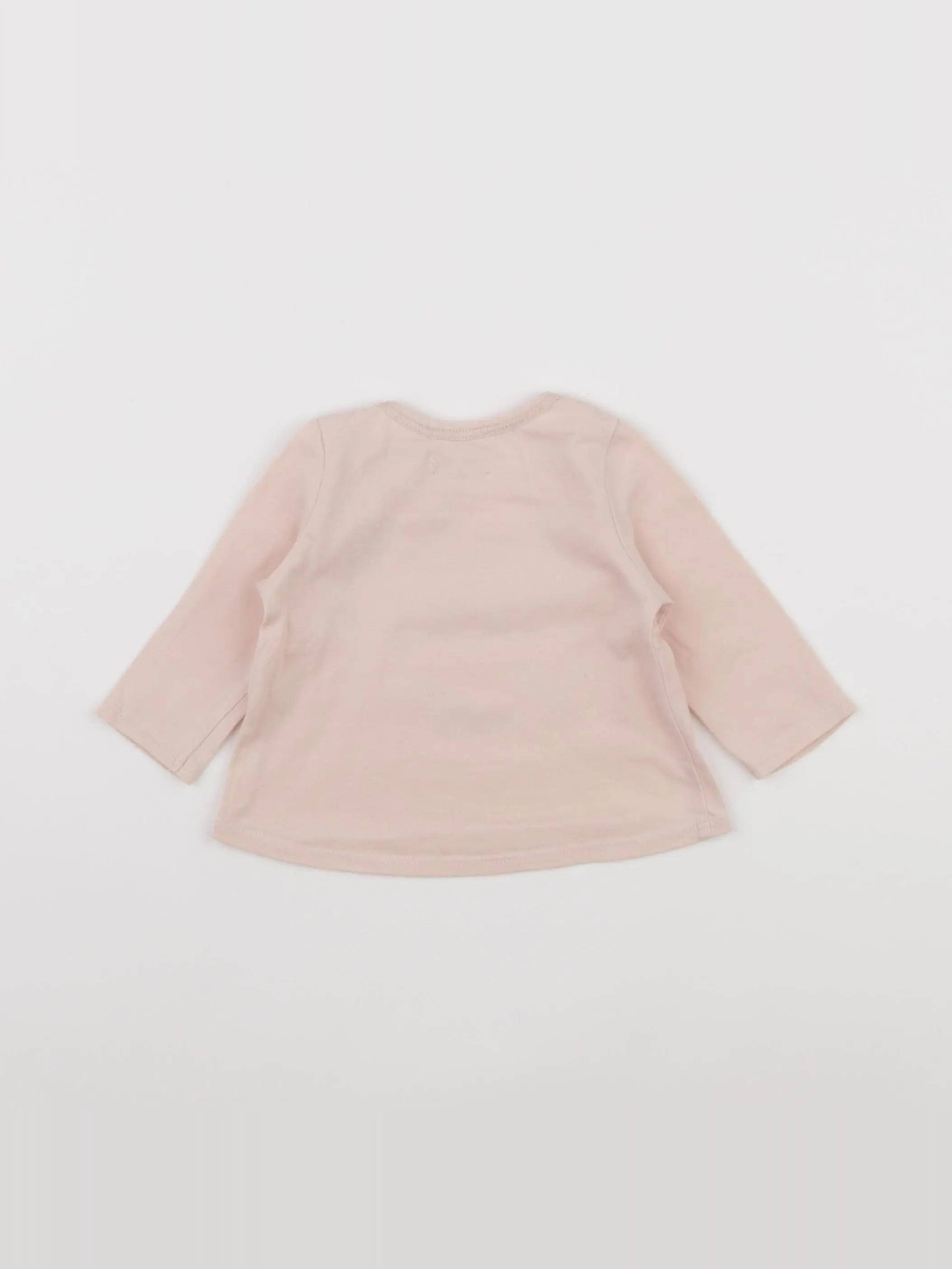 Tape à l'oeil - tee-shirt rose - 3 mois