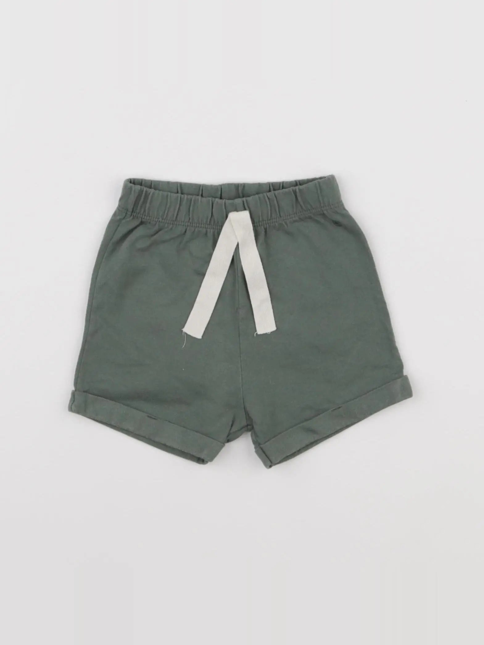 Petit Bateau - short bleu - 3 mois
