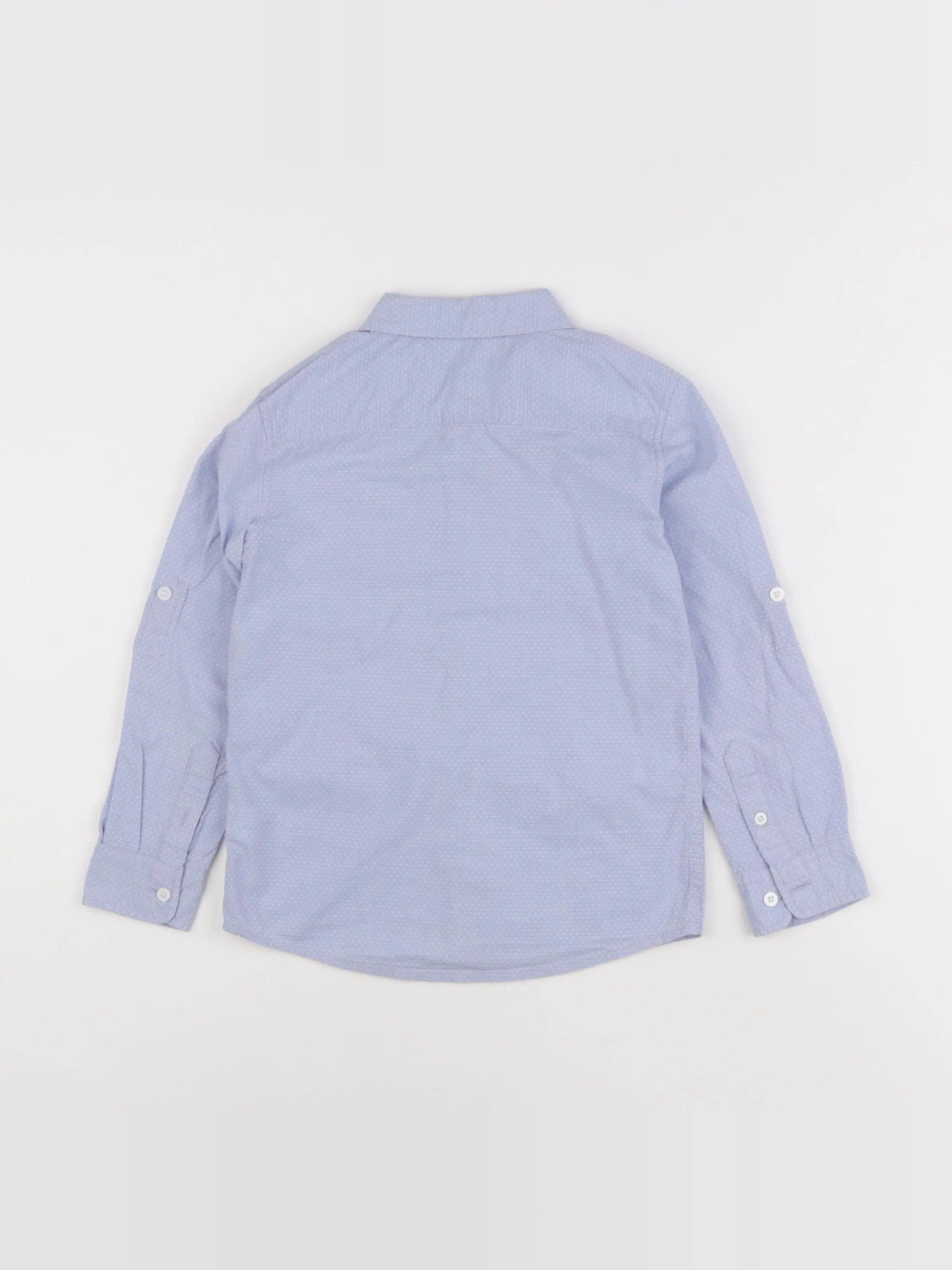 Okaidi - chemise bleu - 6 ans
