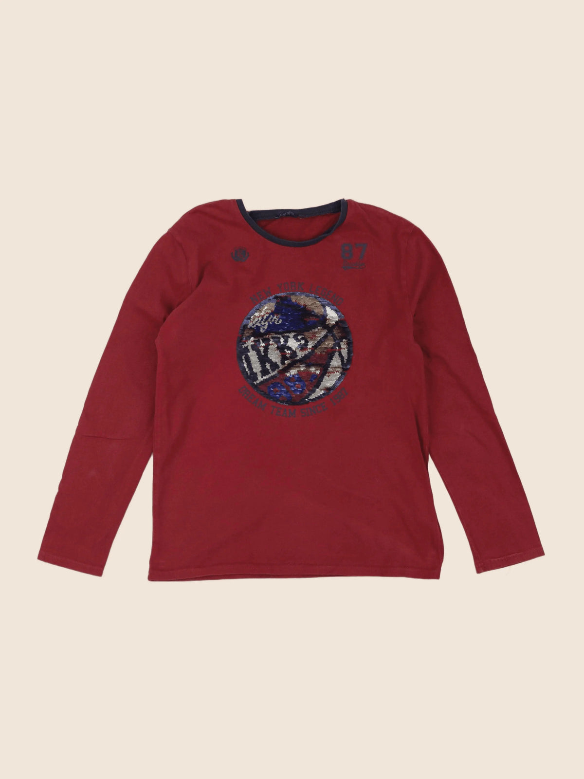 IKKS - tee-shirt rouge - 12 ans