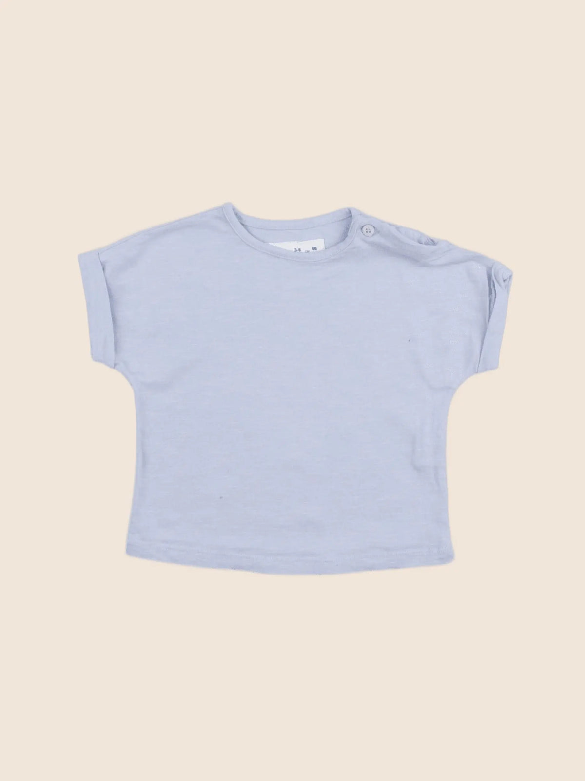 Zara - tee-shirt bleu - 3/6 mois
