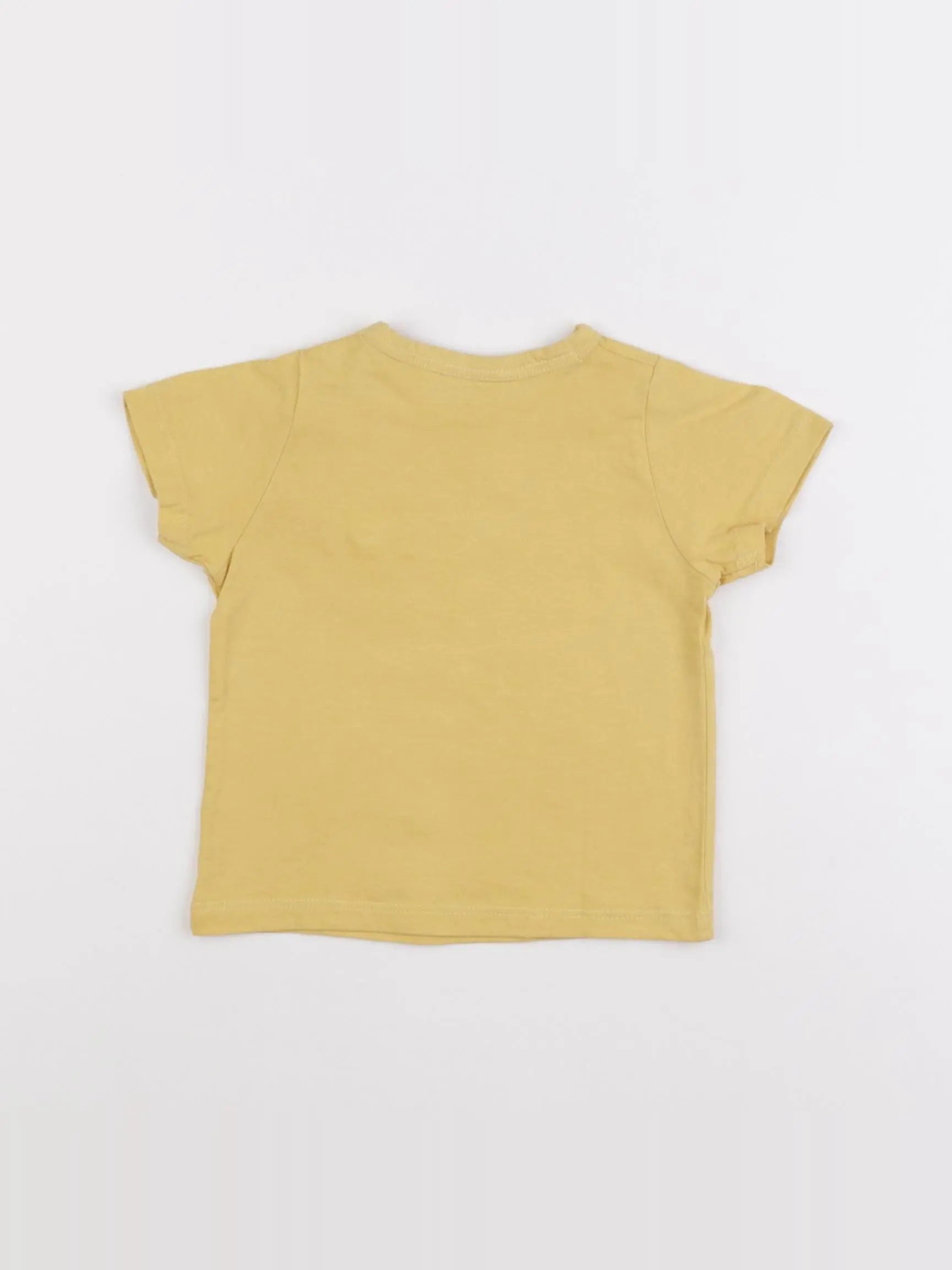 Tape à l'oeil - tee-shirt jaune - 6 mois