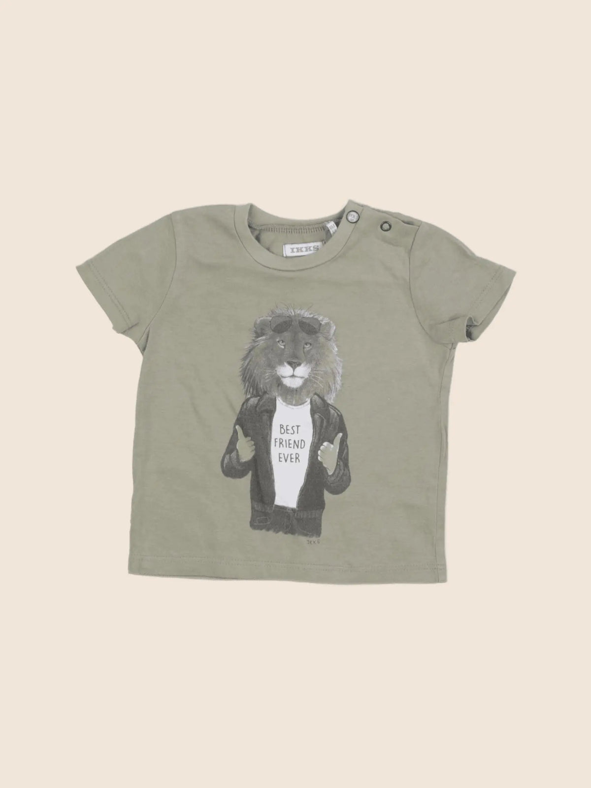 IKKS - tee-shirt vert - 6 mois