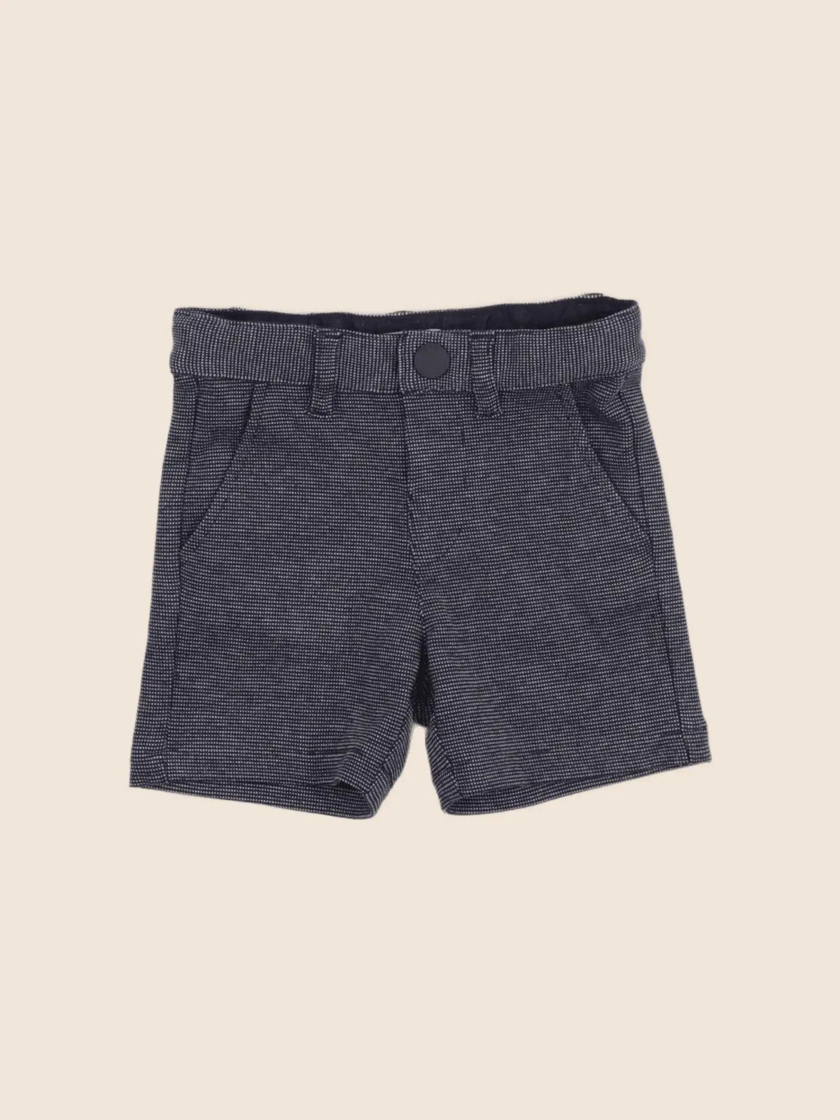IKKS - short bleu - 6 mois