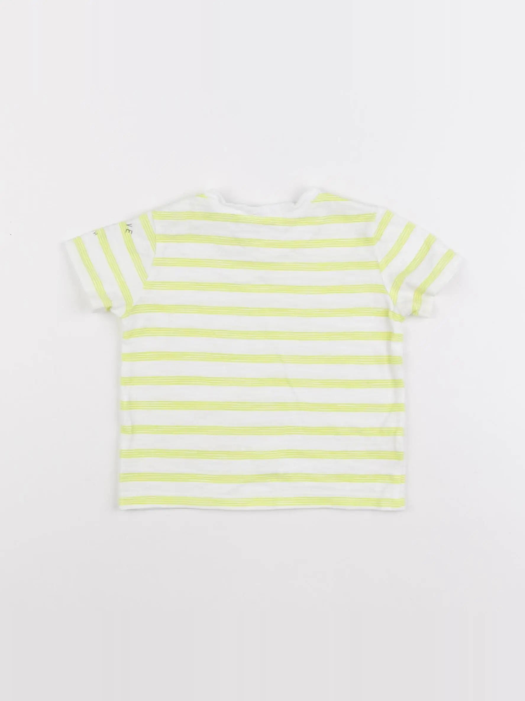 IKKS - tee-shirt jaune - 6 mois