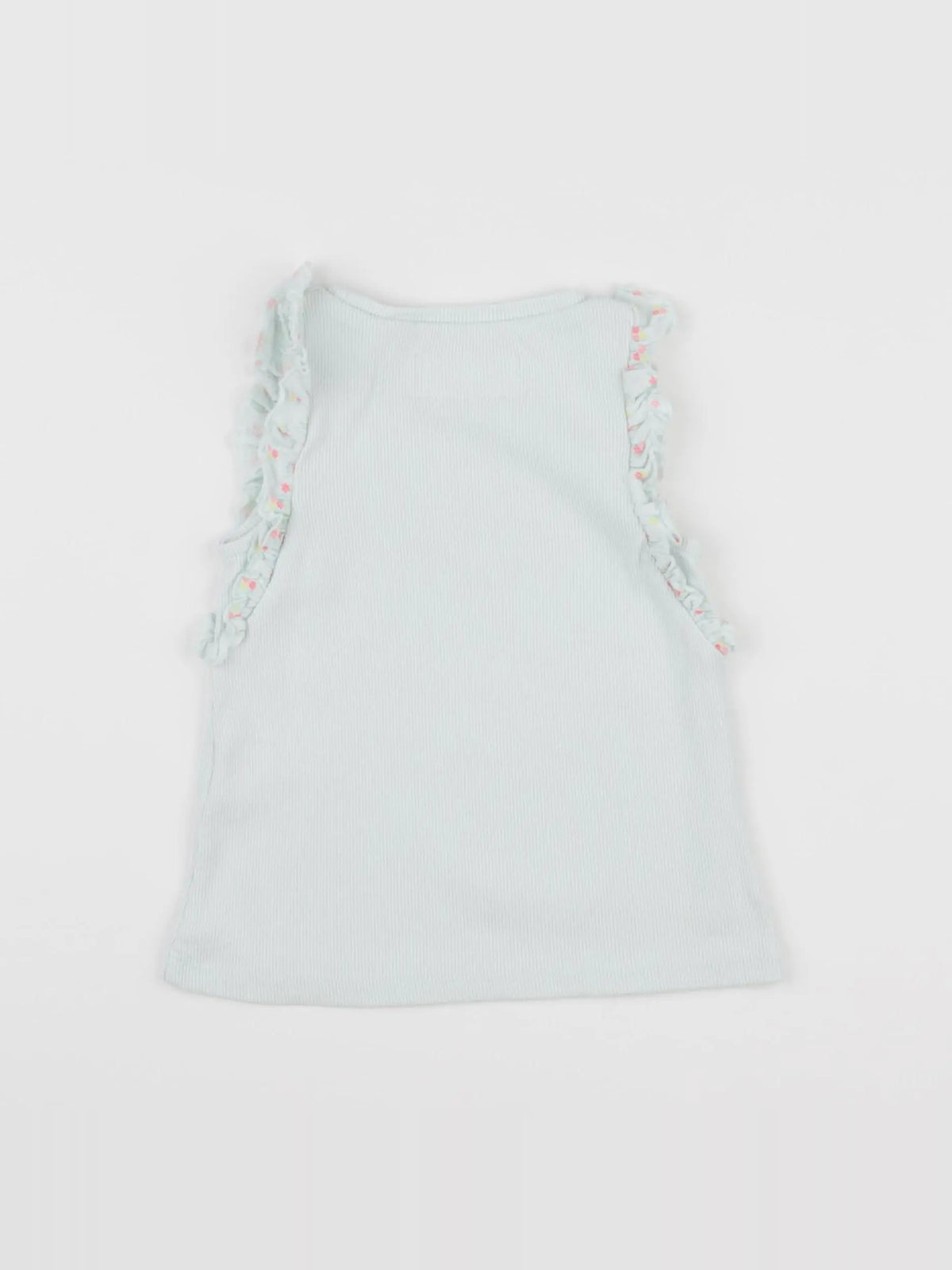Zara - débardeur bleu - 12/18 mois