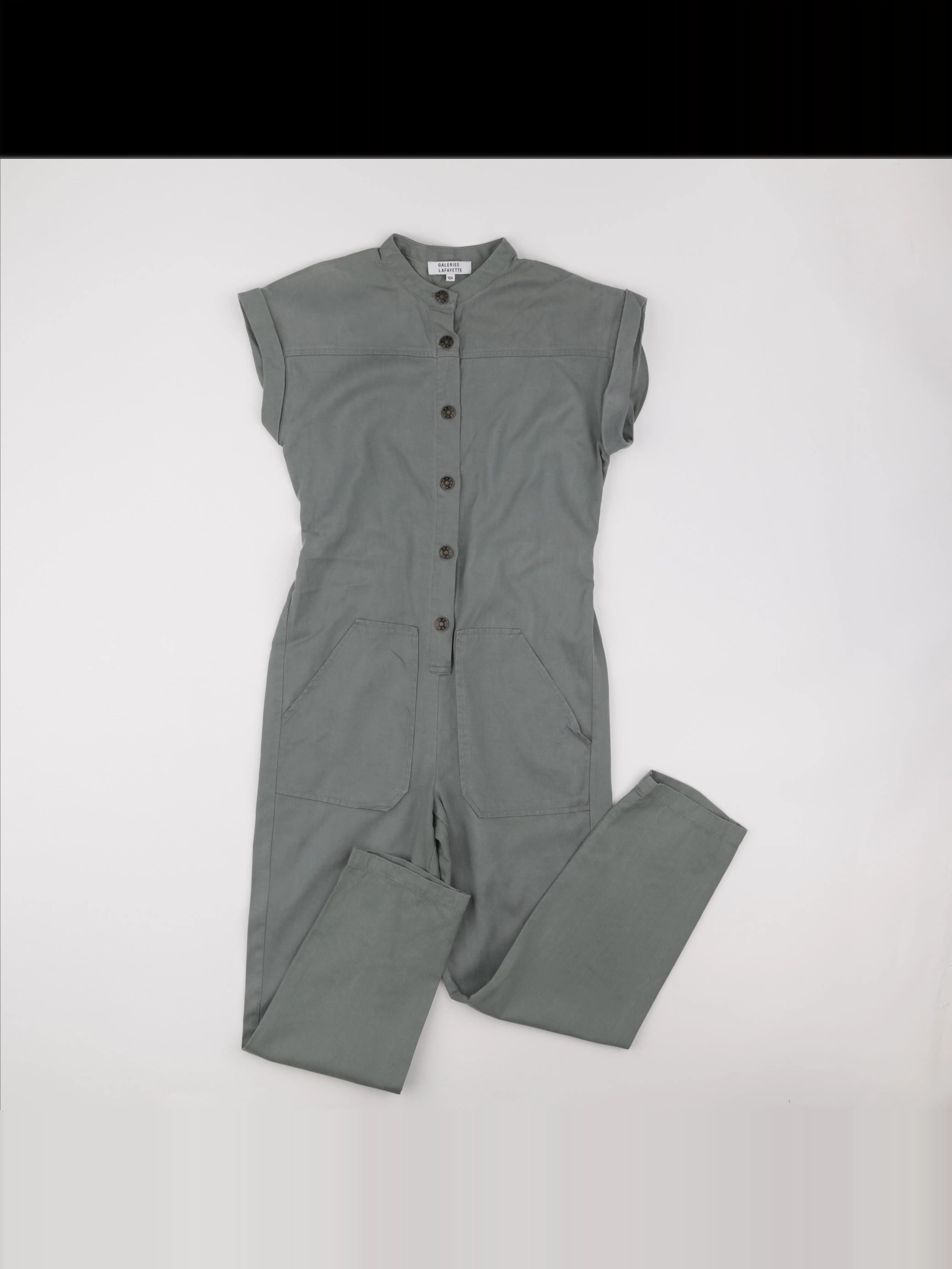 Galeries Lafayette - combinaison vert - 10 ans