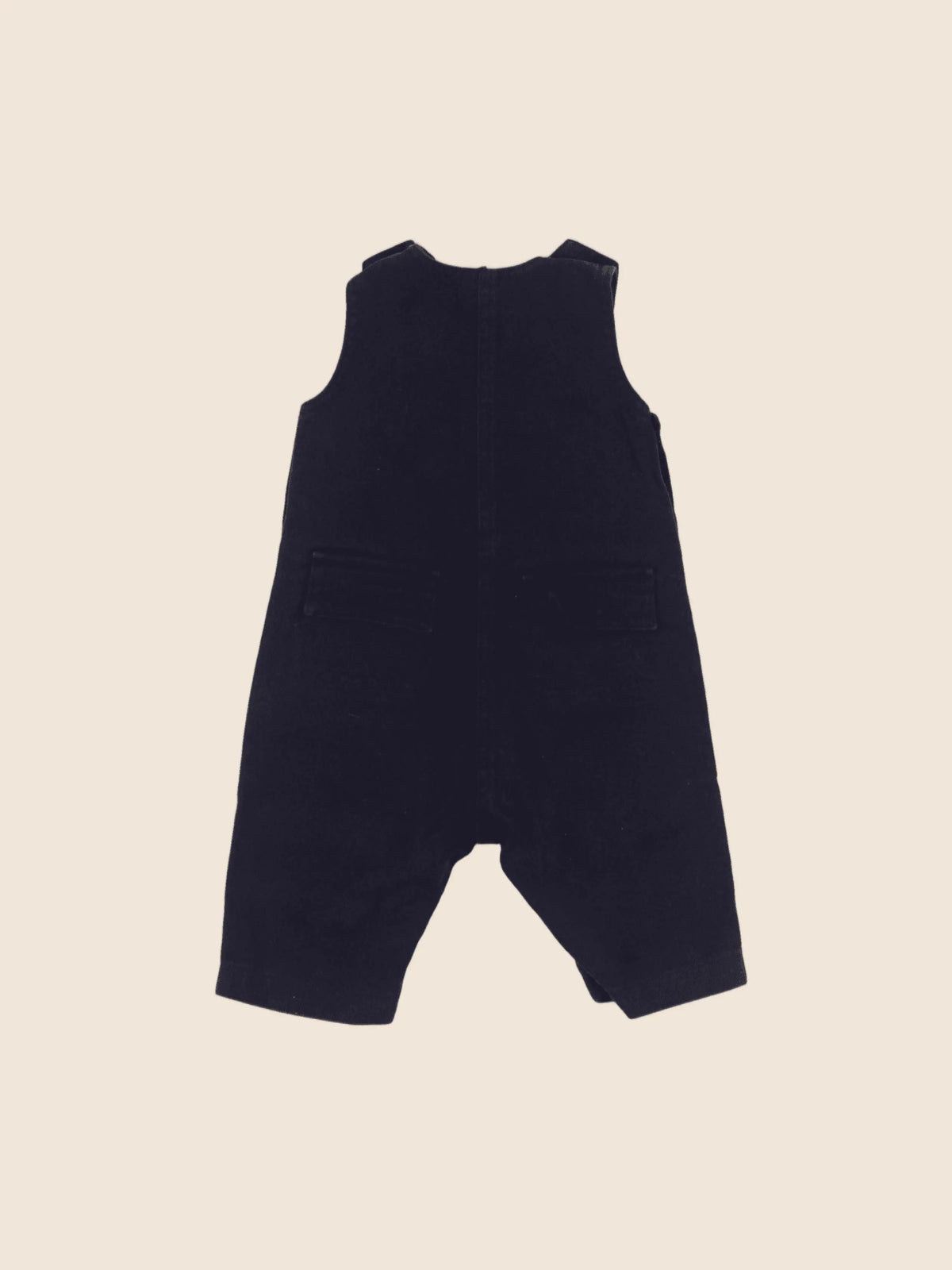 Petit Bateau - salopette bleu - 6 mois